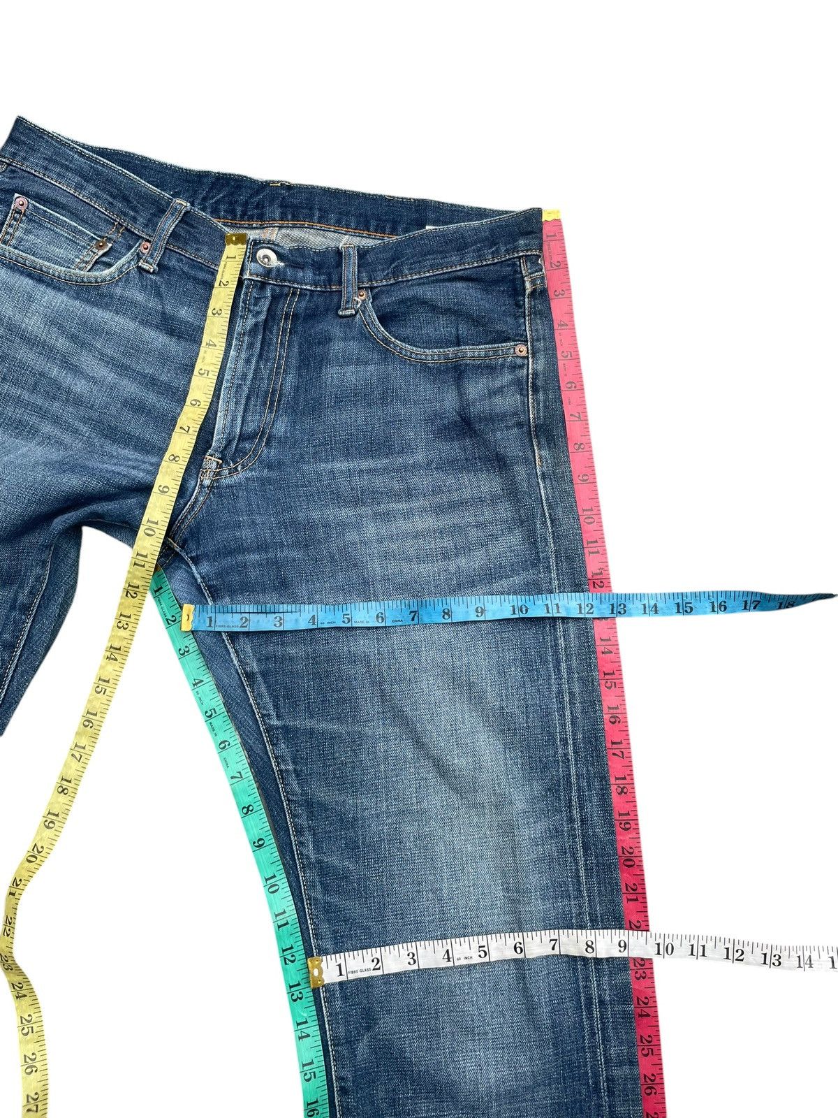Japanese Brand × Uniqlo Uniqlo Selvedge Jeans Size US 36 / EU 52 - 13 Thumbnail