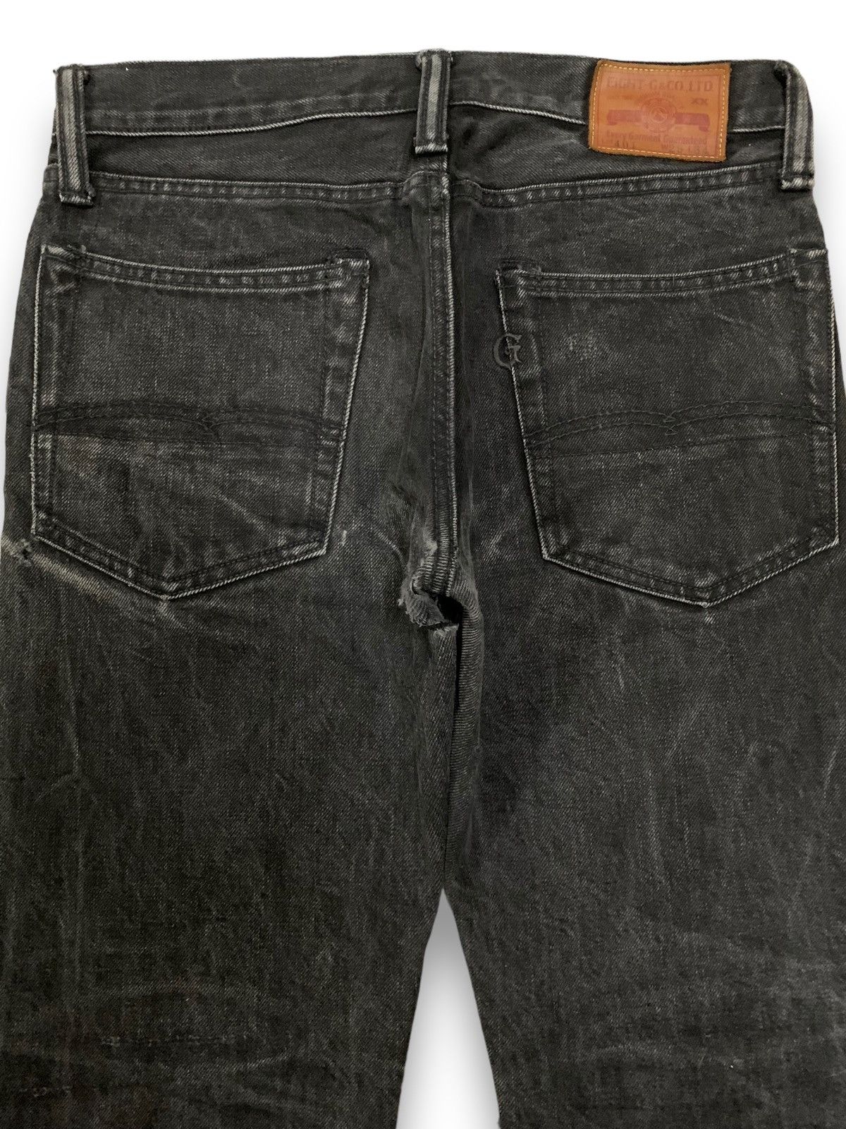 EIGHT-G Vintage Japanese Brand Eight-G Selvedge Distressed Jeans Size US 30 / EU 46 - 15 Thumbnail