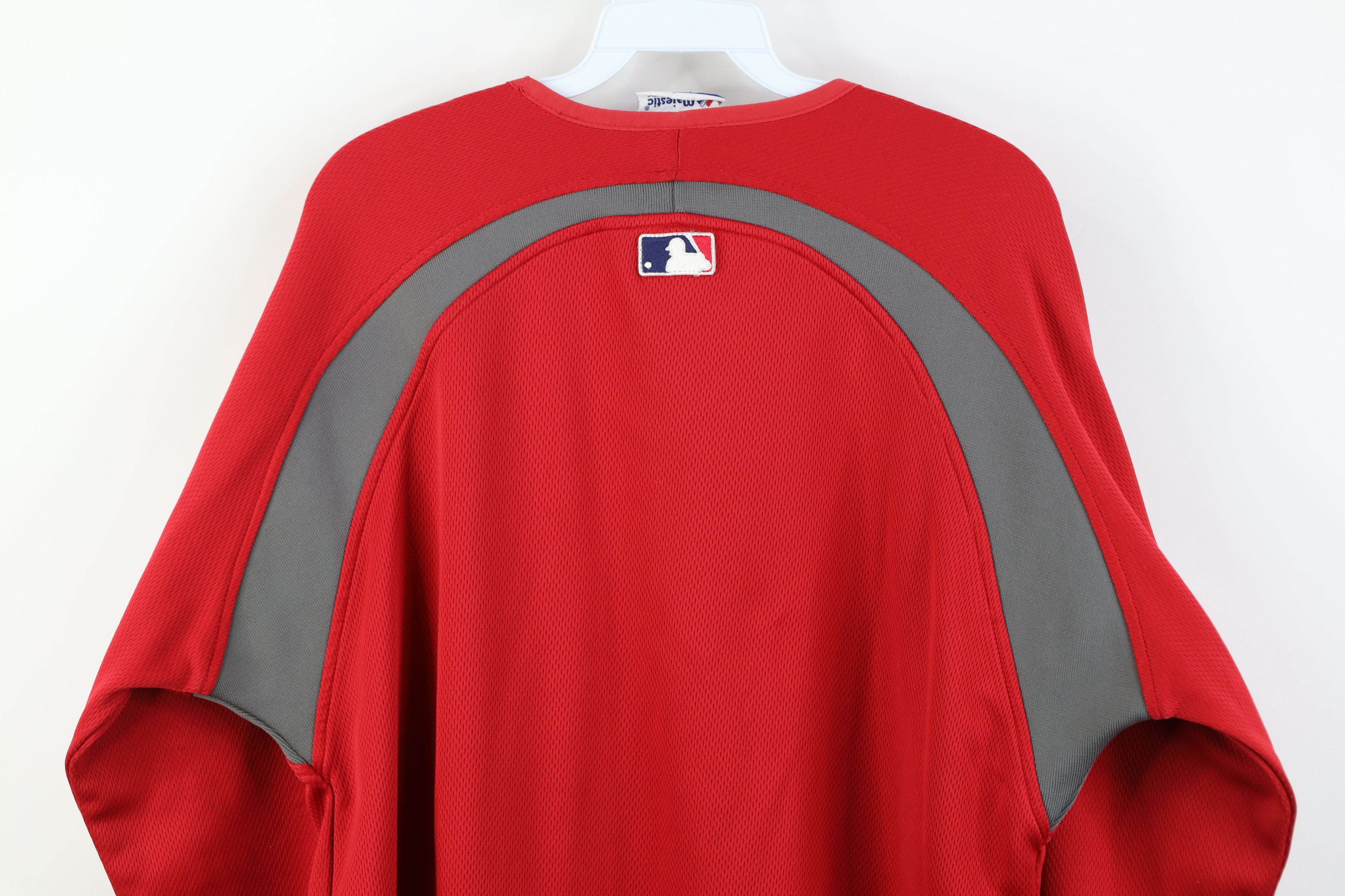 Majestic Vintage Majestic Therma Base Indians Thermal Sweatshirt Size US L / EU 52-54 / 3 - 14 Thumbnail