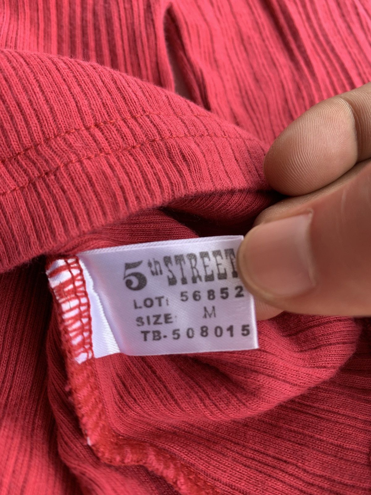 Japanese Brand 5th Street Pink Zip Collar Studded Long Sleeve Size M / US 6-8 / IT 42-44 - 17 Thumbnail