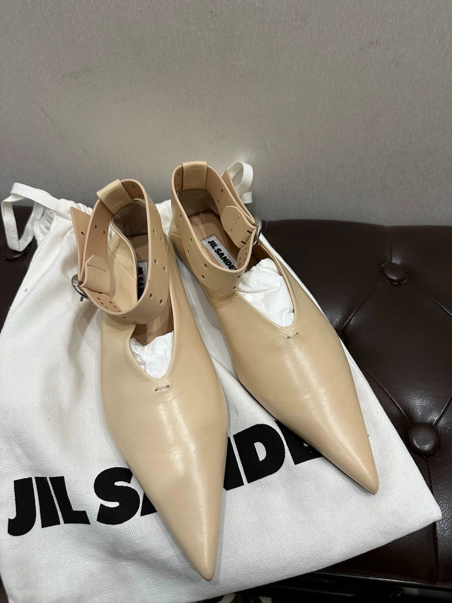 Jil Sander Jil sander pointed toe shoes Size US 7 / IT 37 - 3 Thumbnail