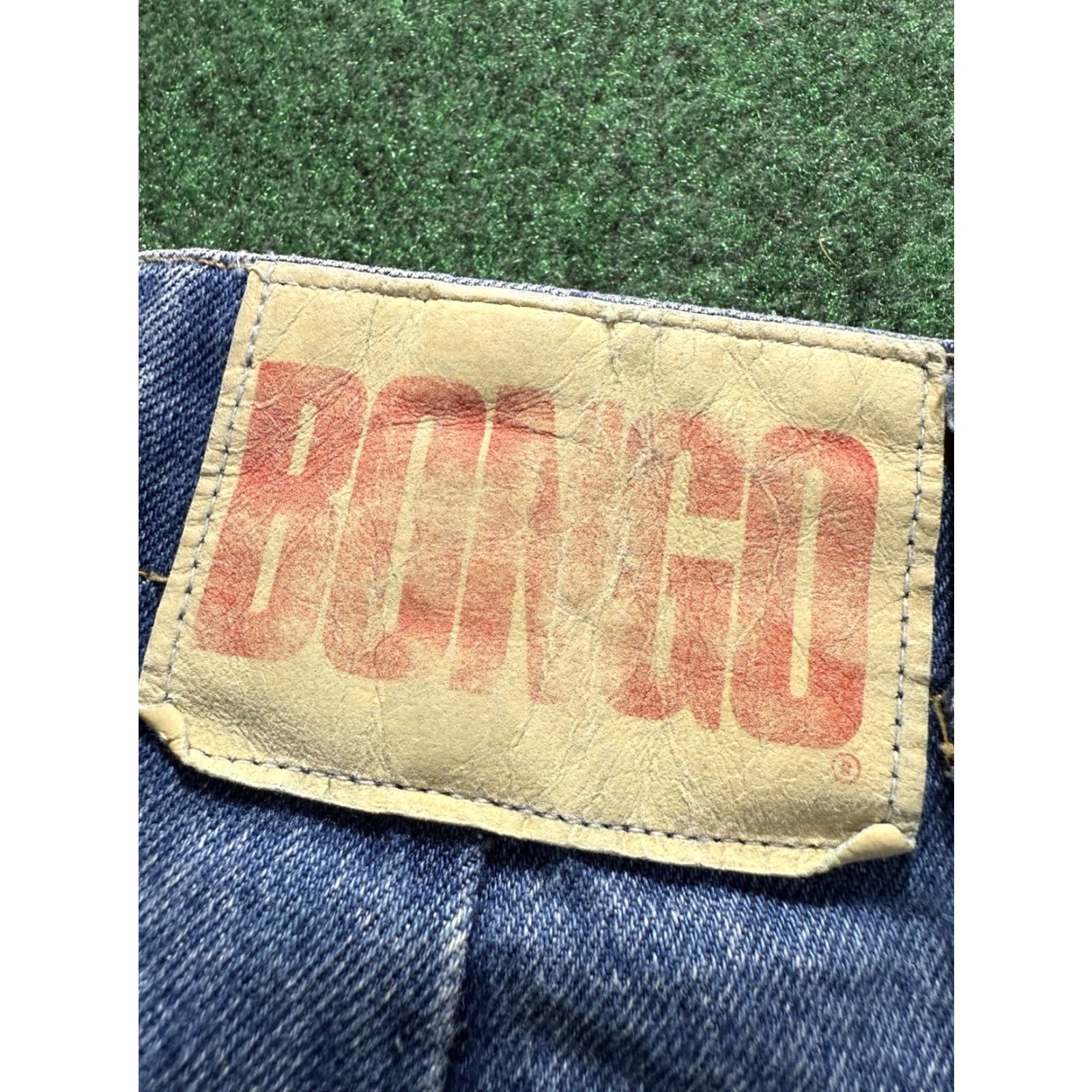Vintage VINTAGE Bongo Skirt Women Size 7 Blue Denim Front Zip Short Cotton Button 90s Theme Size 28" / US 6 / IT 42 - 5 Thumbnail