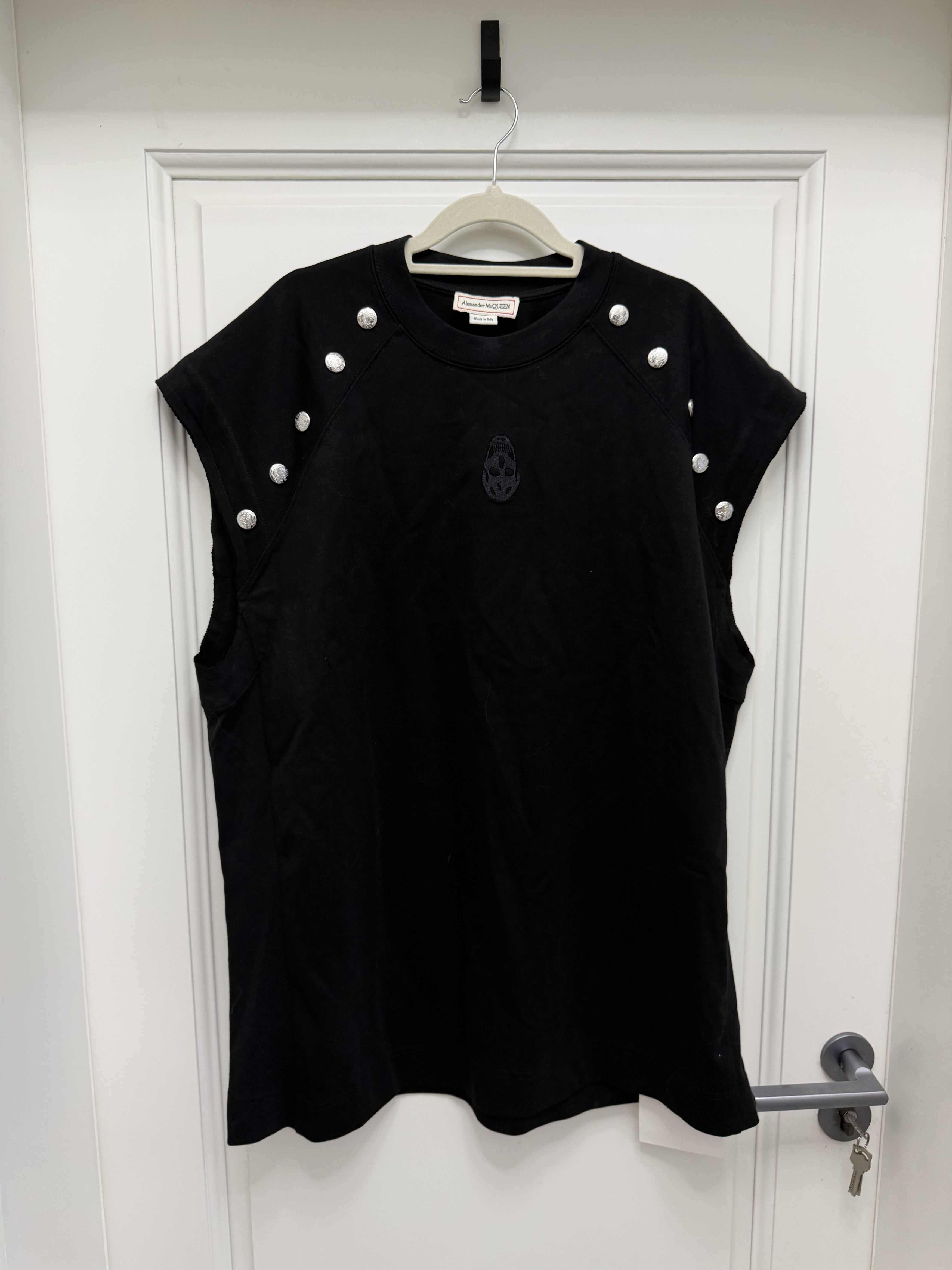 Alexander McQueen Alexander McQueen mainline tank top metal buckle detail Size US XL / EU 56 / 4 - 1 Thumbnail