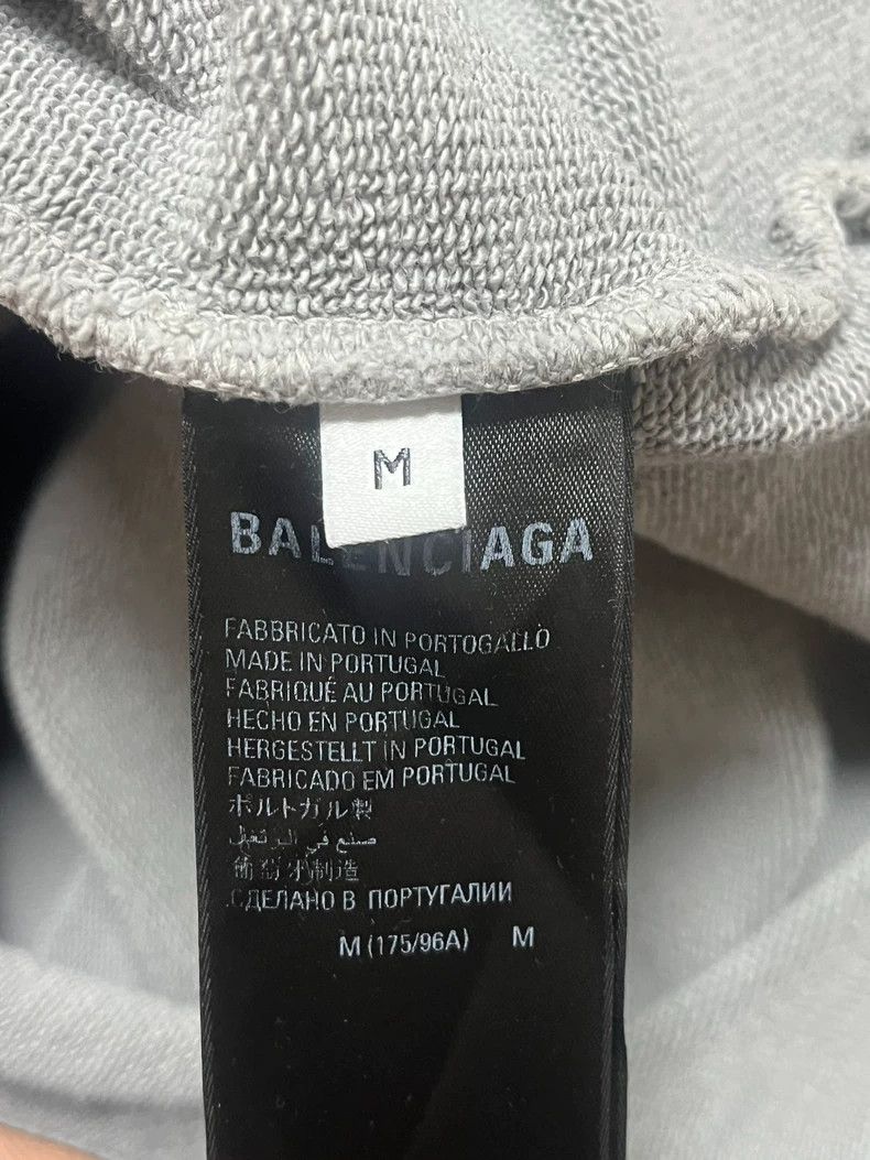 Balenciaga Balenciaga Washed Grey Elephant Grey BB Small Label Embroi Size US M / EU 48-50 / 2 - 5 Thumbnail