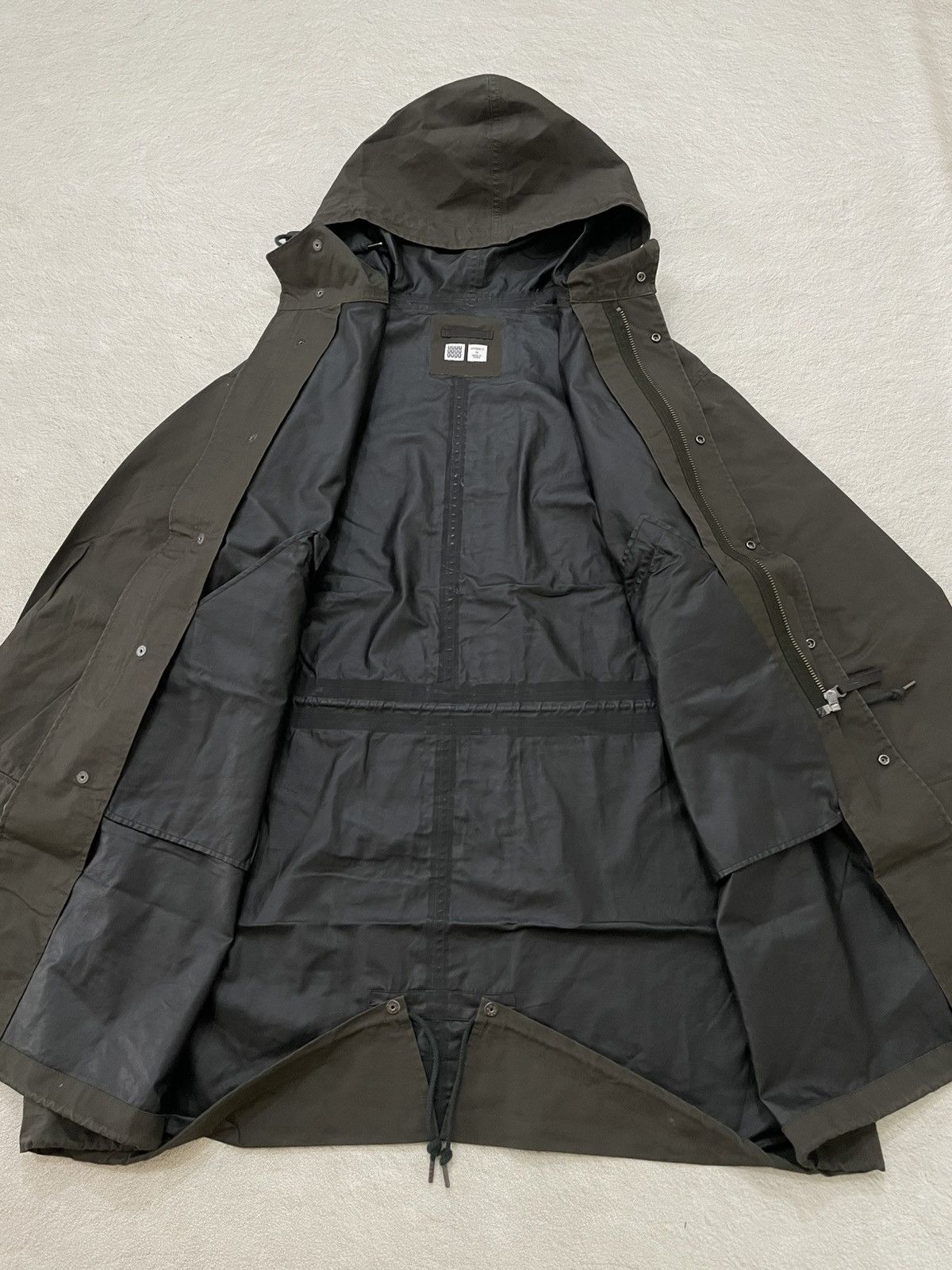 Undercover 2000s Number Nine M51 Parka Olive Hooded Jacket Field Coat Size US XL / EU 56 / 4 - 6 Thumbnail