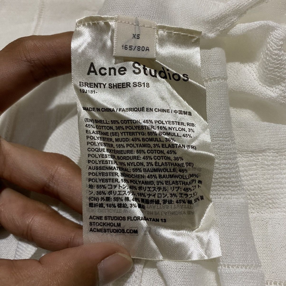 Acne Studios Acne Studios Lightweight Knit Long Sleeve Size M / US 6-8 / IT 42-44 - 6 Thumbnail