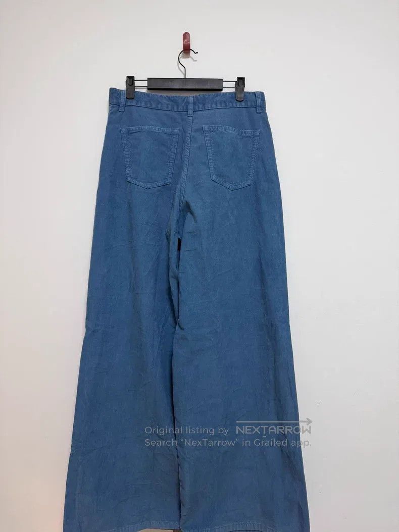 The Row The Row size 2 Blue Corduroy Wide Leg Pants Size 24" / US 00 / IT 34 - 2 Thumbnail