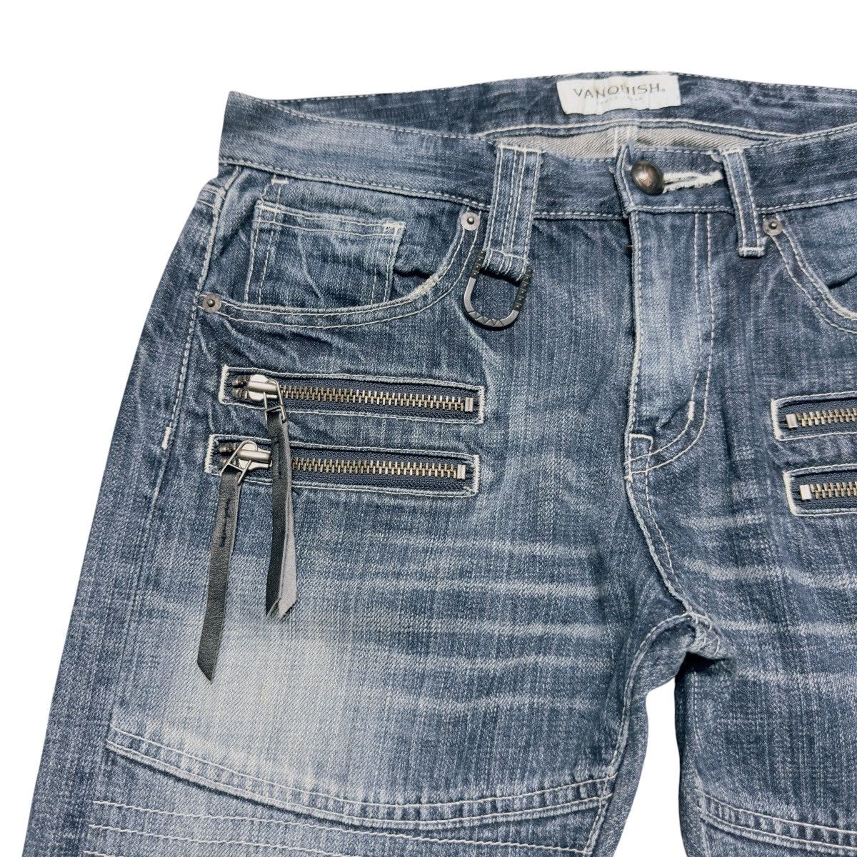 Vanquish Vintage Vanquish Denim Biker Jeans Balmain Size US 30 / EU 46 - 4 Thumbnail