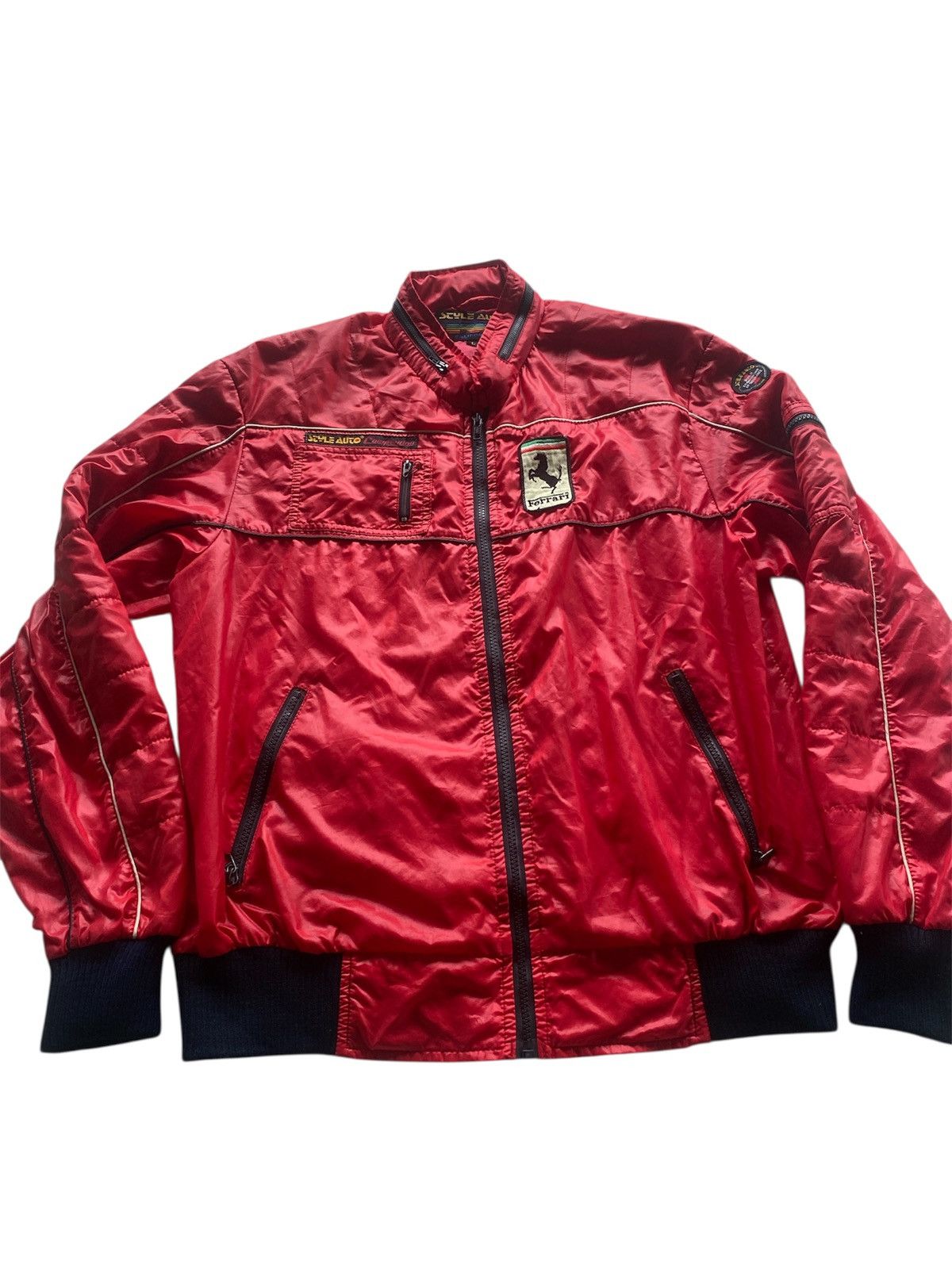 Other Vintage Style Auto Carlifornia Rasing Jacket Ferrari Size US L / EU 52-54 / 3 - 1 Thumbnail