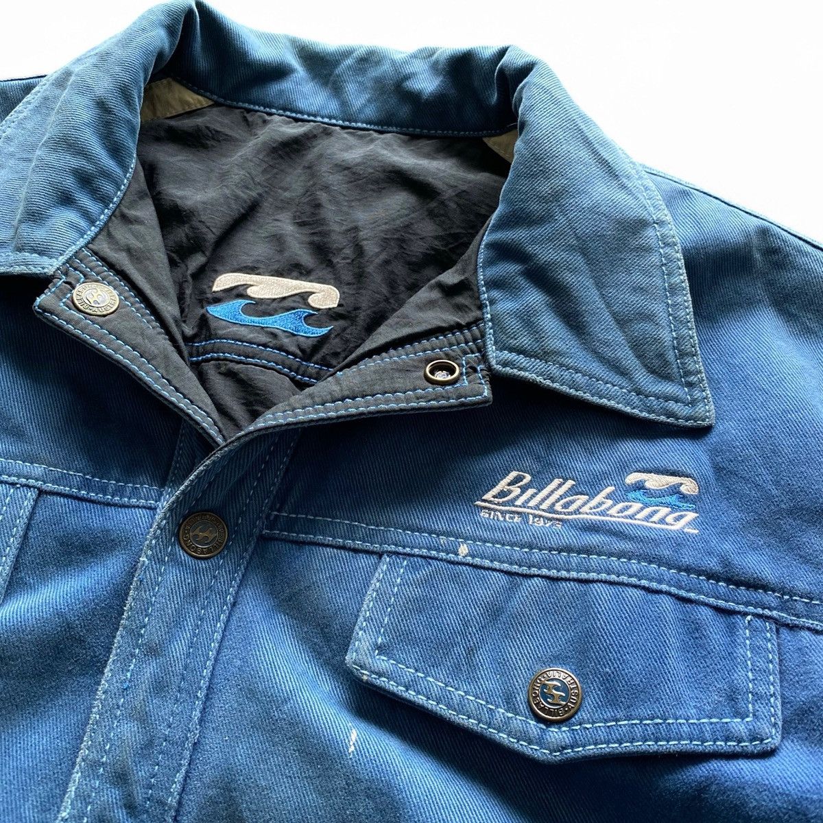 Billabong × Vintage Very Rare❗️Billabong 90s Vintage Reversible Jacket Size US S / EU 44-46 / 1 - 5 Thumbnail