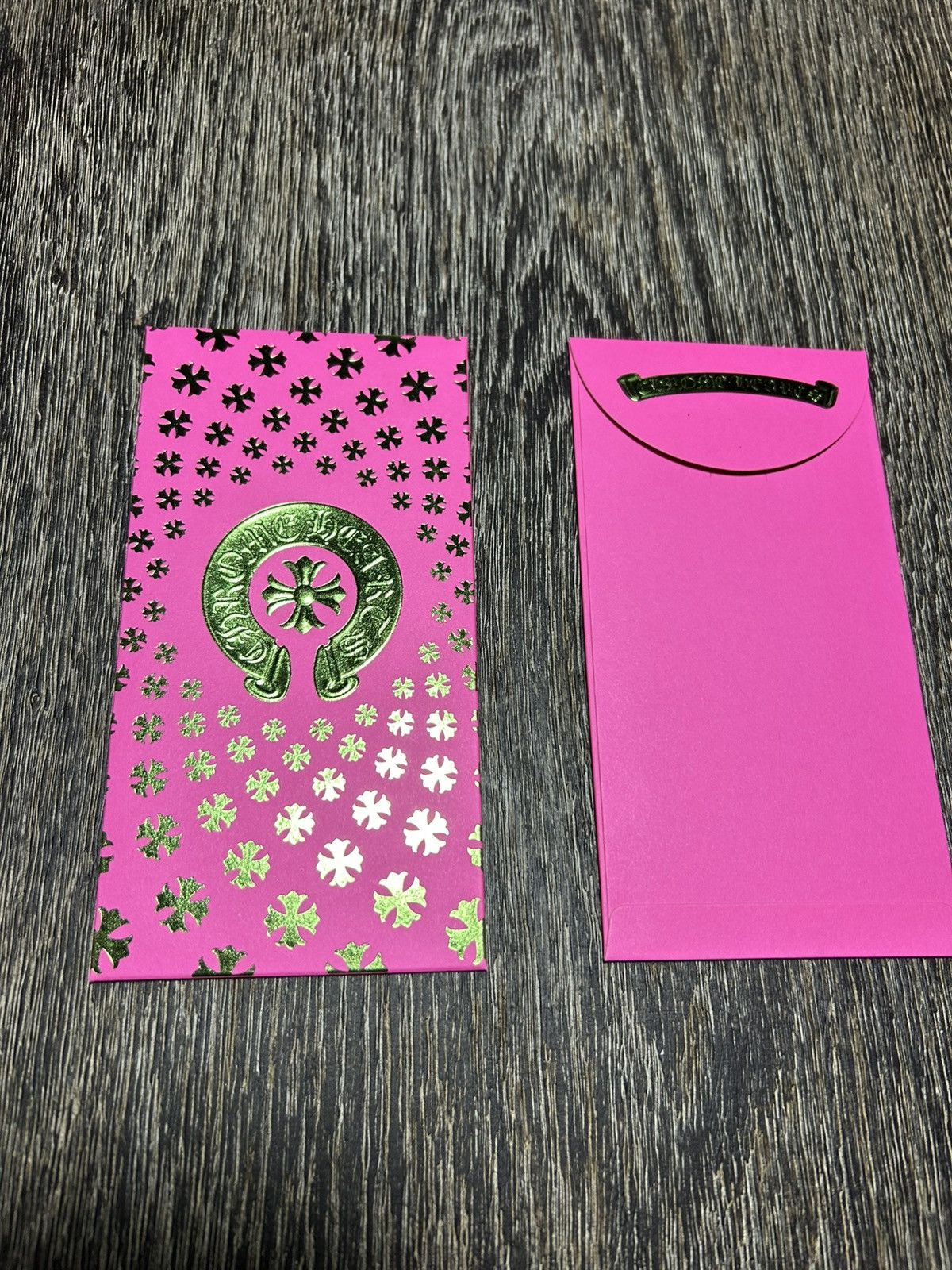 Chrome Hearts Chrome Hearts Pink Enveolpe 2022 (2 packs) Size ONE SIZE - 1 Thumbnail