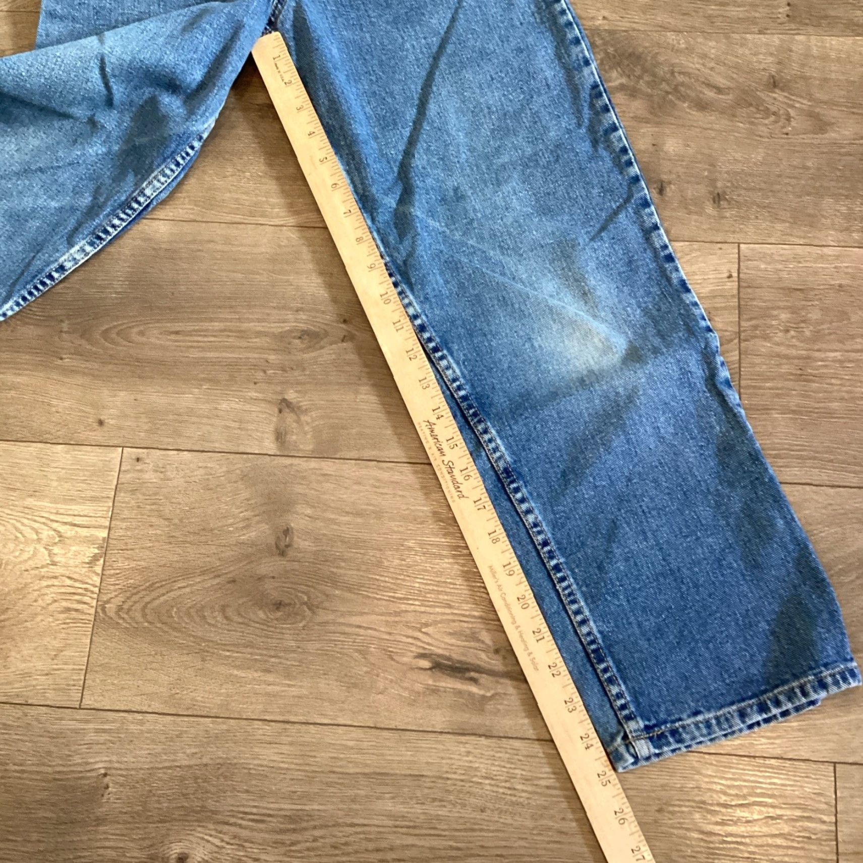Guess VINTAGE GUESS JEANS Denim Jeans Unisex Adults 25in 100% Cotton Medium Wash USA Made 10 Mens/Womens Size US 31 - 4 Thumbnail
