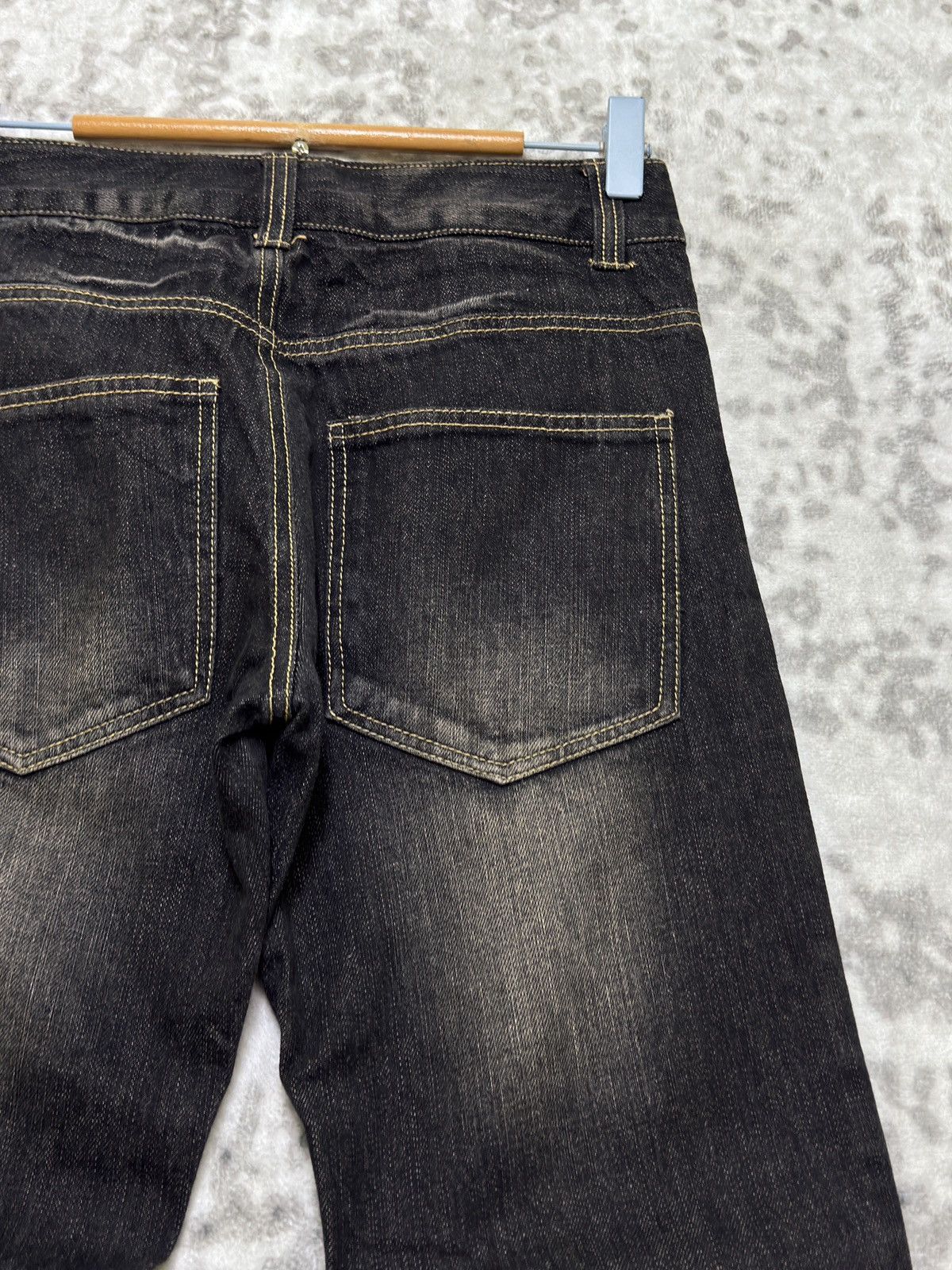 If Six Was Nine Vintage Punk Patchwork Denim Y2K Regular Fit Jeans Size US 26 / EU 42 - 12 Thumbnail