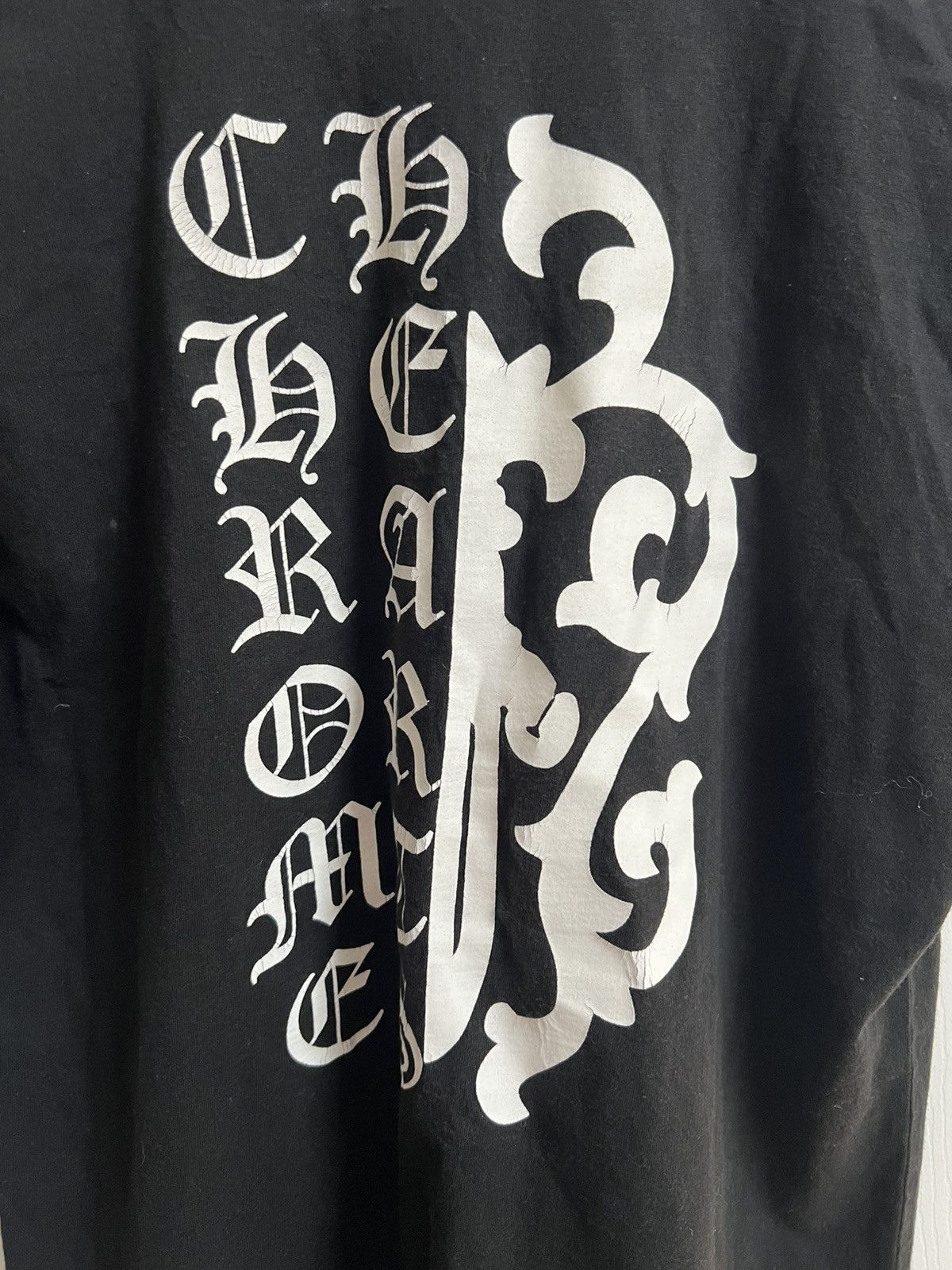 Chrome Hearts RARE! Chrome Hearts Half & Half Vine Dagger Short Sleeve Tee Size US M / EU 48-50 / 2 - 3 Thumbnail