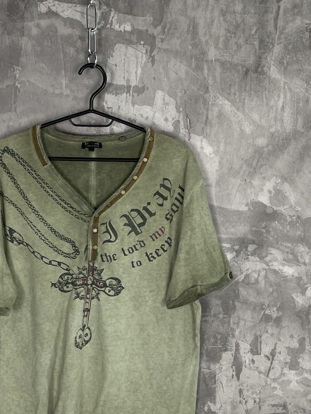 If Six Was Nine × Japanese Brand Vintage Military Vibe Grunge Studded Japanese T shirt Size US XL / EU 56 / 4 - 4 Thumbnail