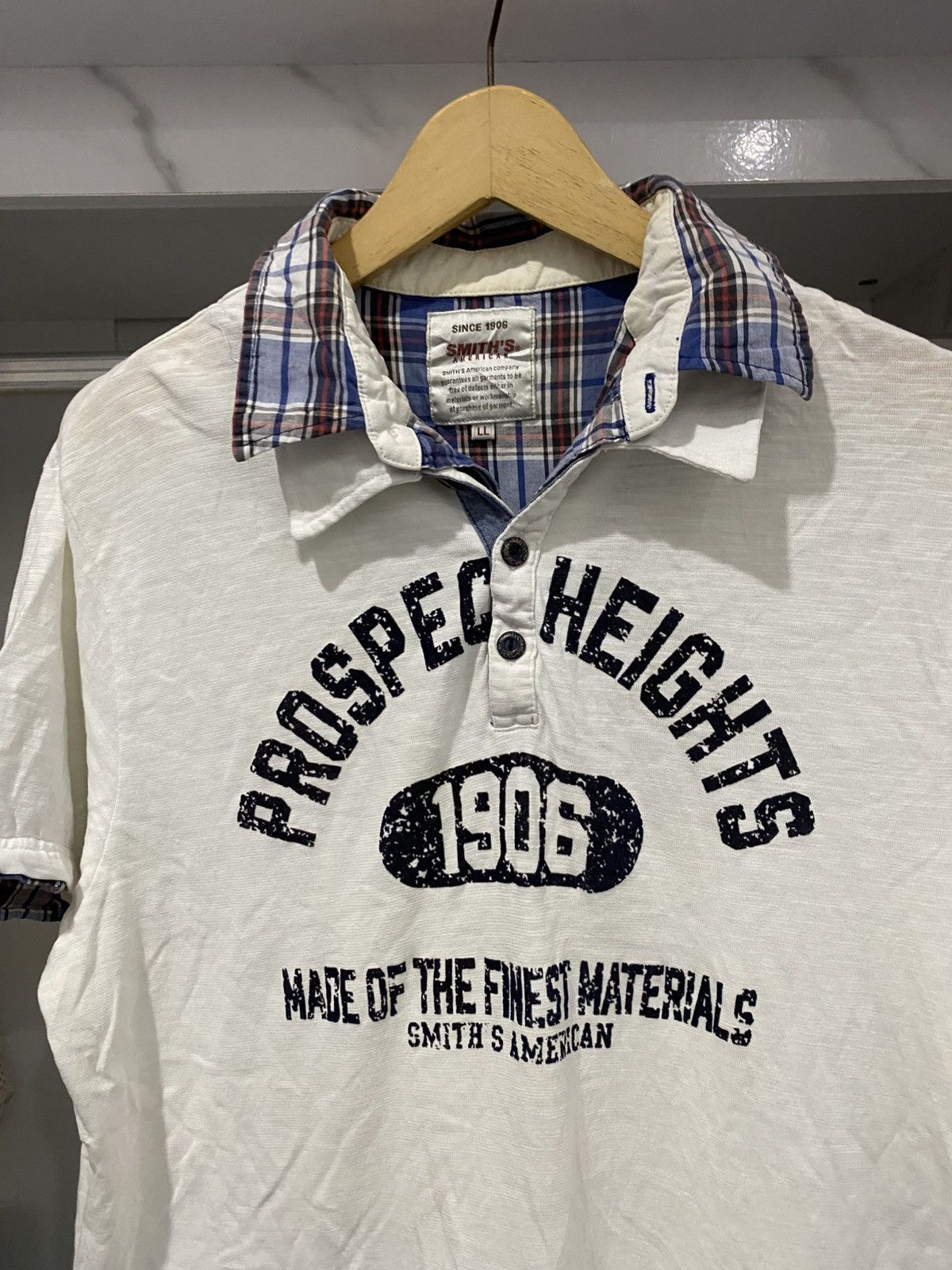 Japanese Brand Smithsamericana japanese polo doublecollar hysteric styled Size US M / EU 48-50 / 2 - 3 Thumbnail