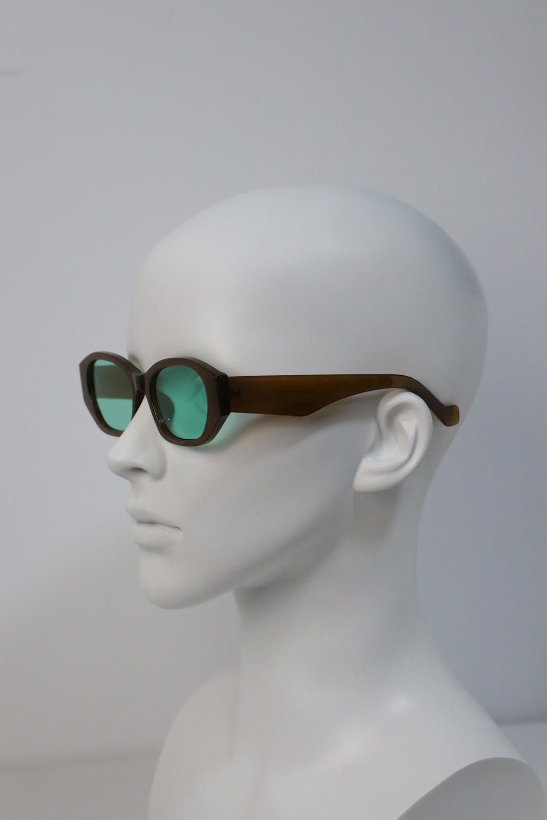 Other Y2k Avant Garde Cat Eye Shape Brown Sunglasses Unisex OS Size ONE SIZE - 5 Thumbnail