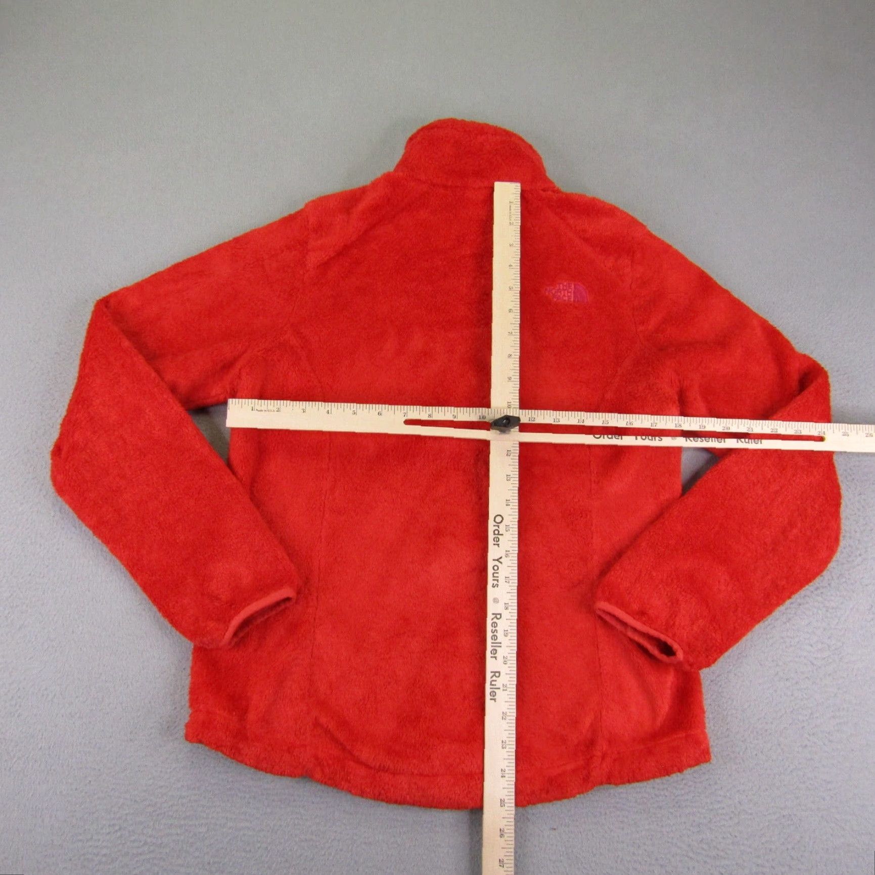 The North Face VINTAGE The North Face Jacket Womens M Red Fleece Teddy Zip Up Pockets Zipper Outdoor Casual Travel Size M / US 6-8 / IT 42-44 - 6 Thumbnail