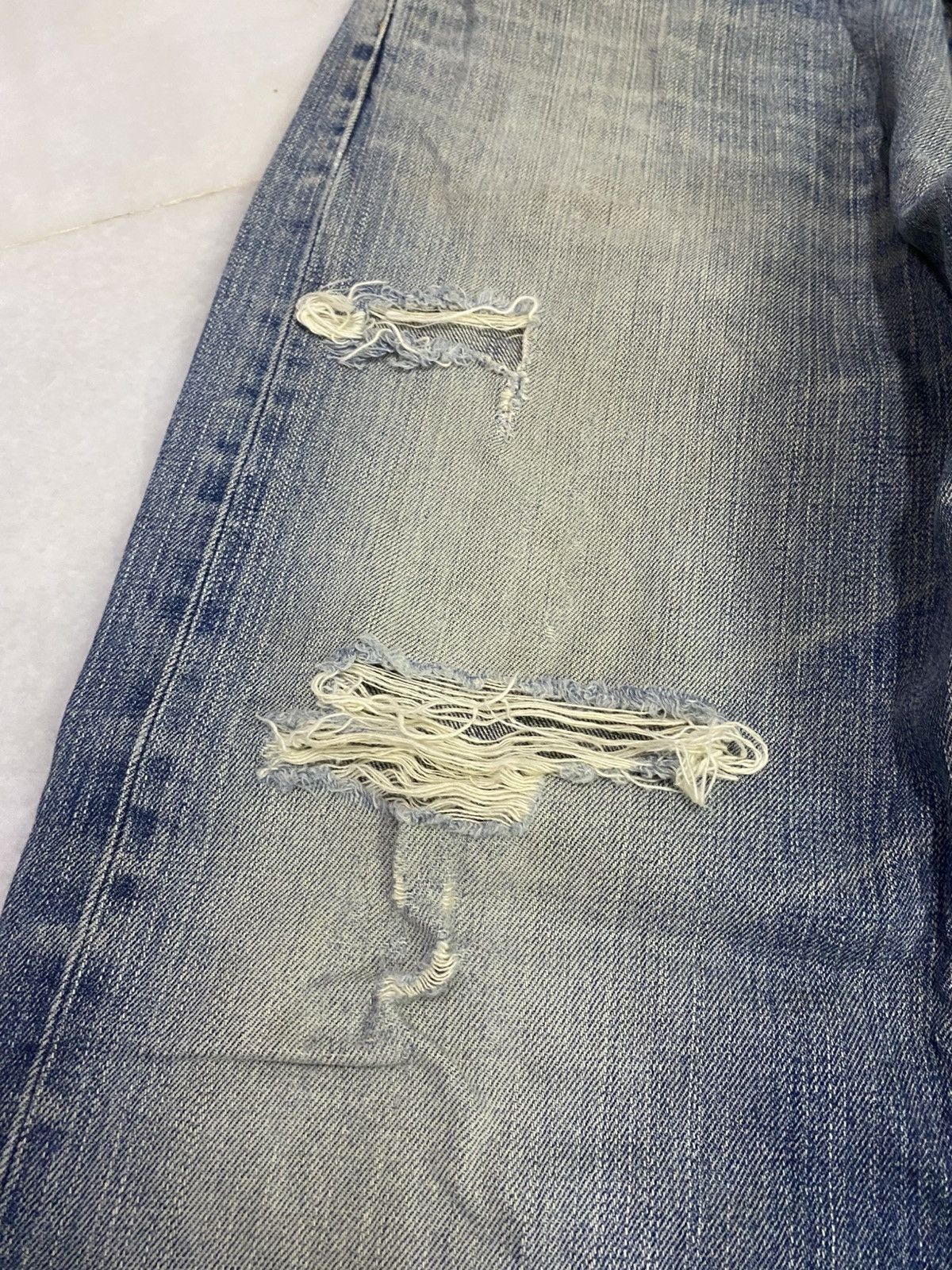 Edwin Size 29x32 Vintage Edwin 505 Selvedge Denim Jeans Size US 29 - 6 Thumbnail