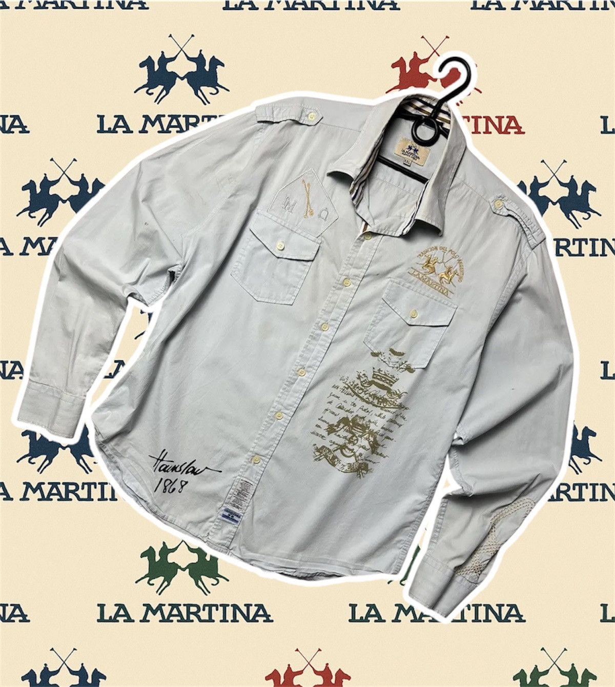 La Martina Vintage La Martina Argentina shirt size XL logo rare Size US XL / EU 56 / 4 - 1 Thumbnail