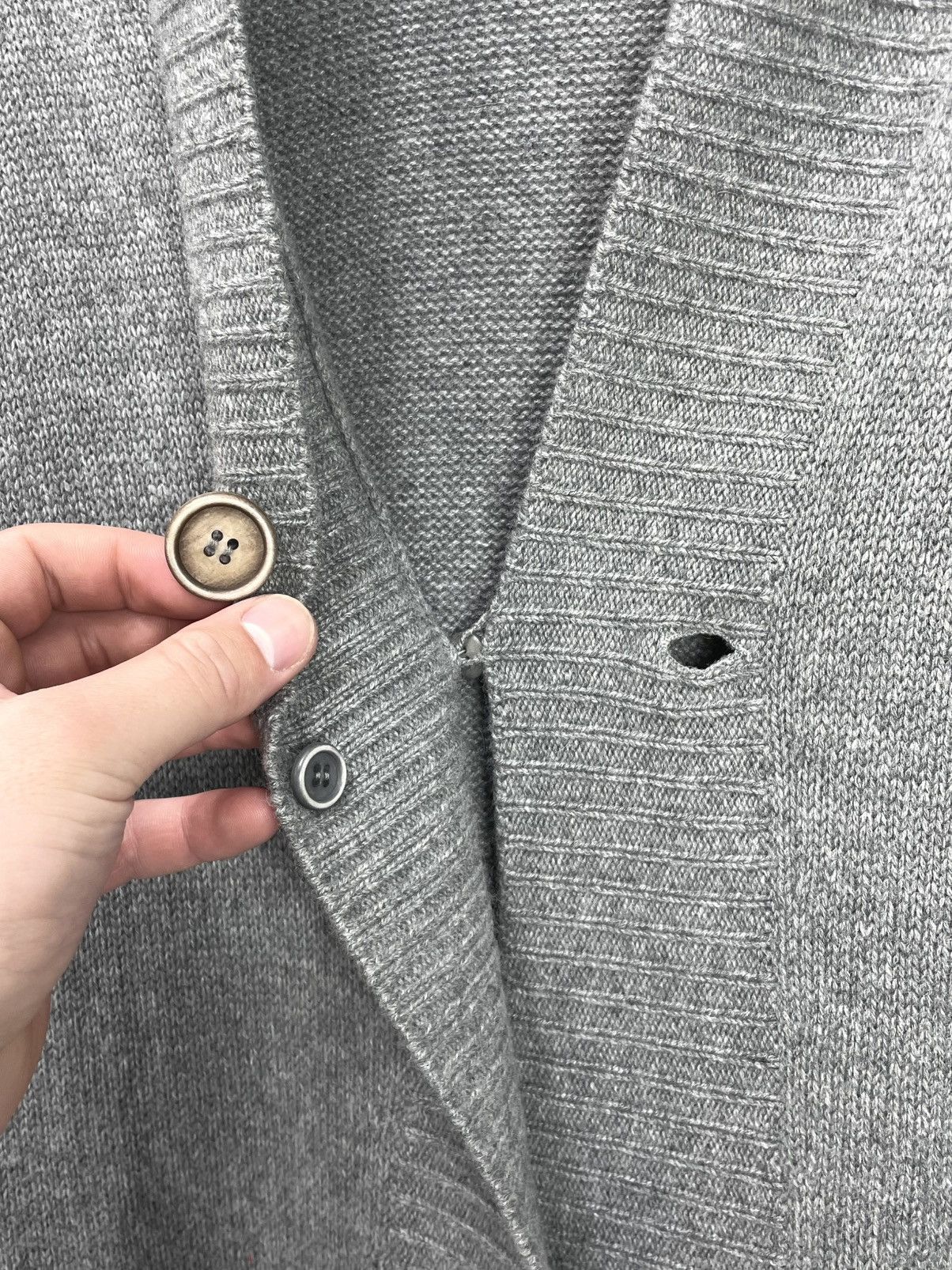 Brunello Cucinelli BRUNELLO CUCINELLI 100% Cashmere Longline Cardigan Size XL / US 12-14 / IT 48-50 - 4 Thumbnail