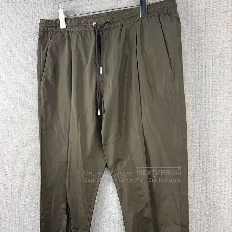 Dior Dior Solid colour drawstring straight casual pants Size US 34 / EU 50 - 2 Thumbnail