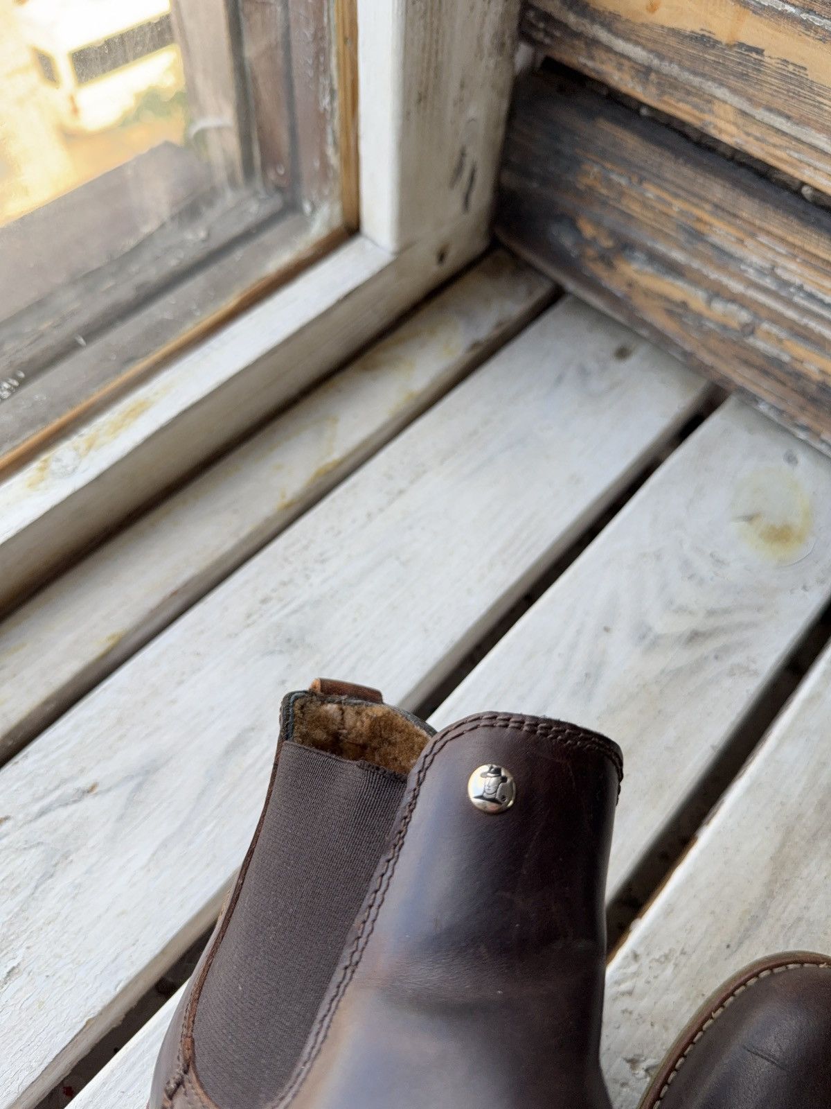Panama Jack Vintage 00s Panama Jack Men’s Leather Chelsea Boots Brown Size US 5.5 / IT 35.5 - 18 Thumbnail