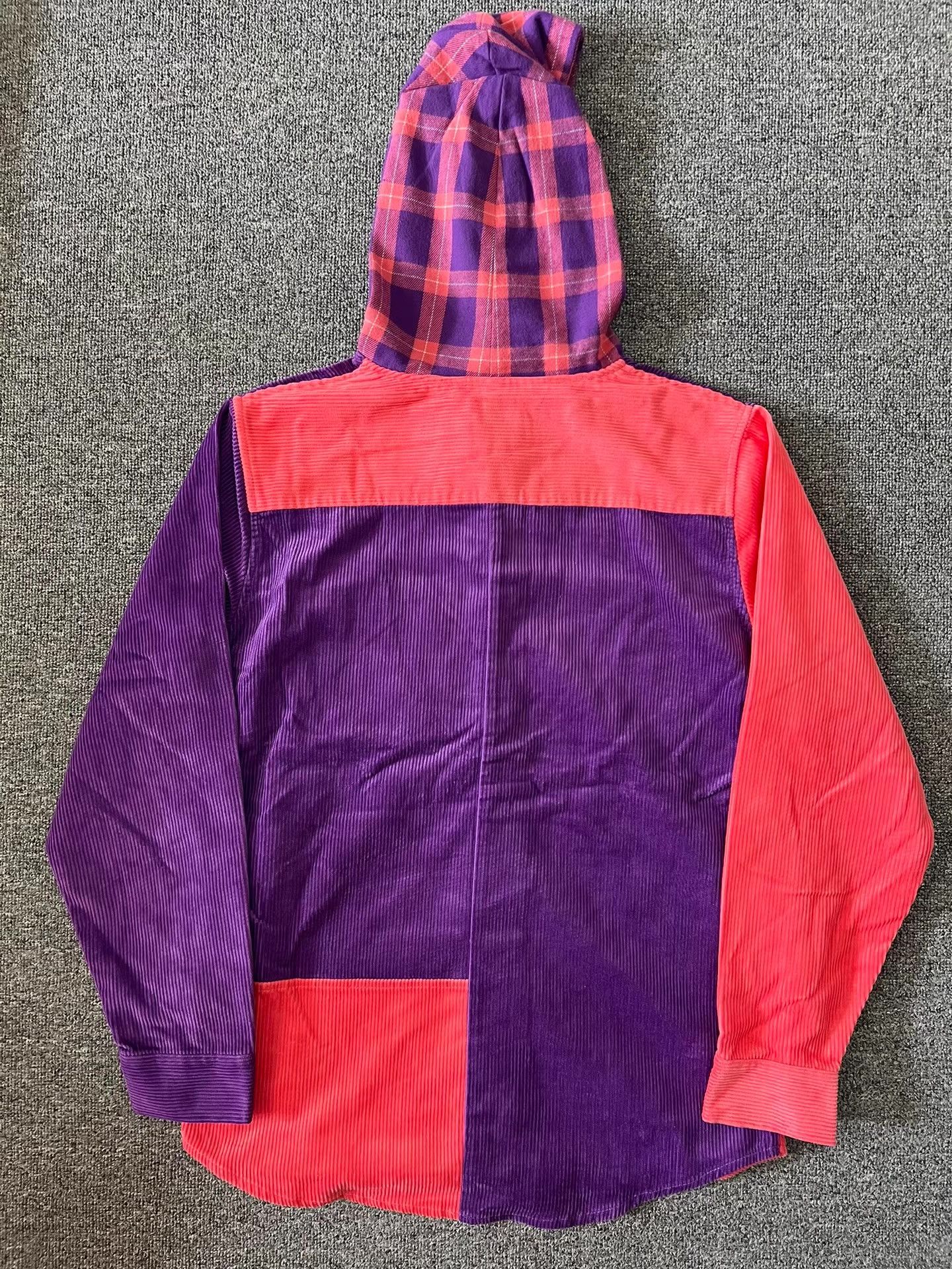 Teddy Fresh Teddy Fresh Corduroy Button-Up Hooded Shirt Jacket Q7 Size US M / EU 48-50 / 2 - 2 Thumbnail