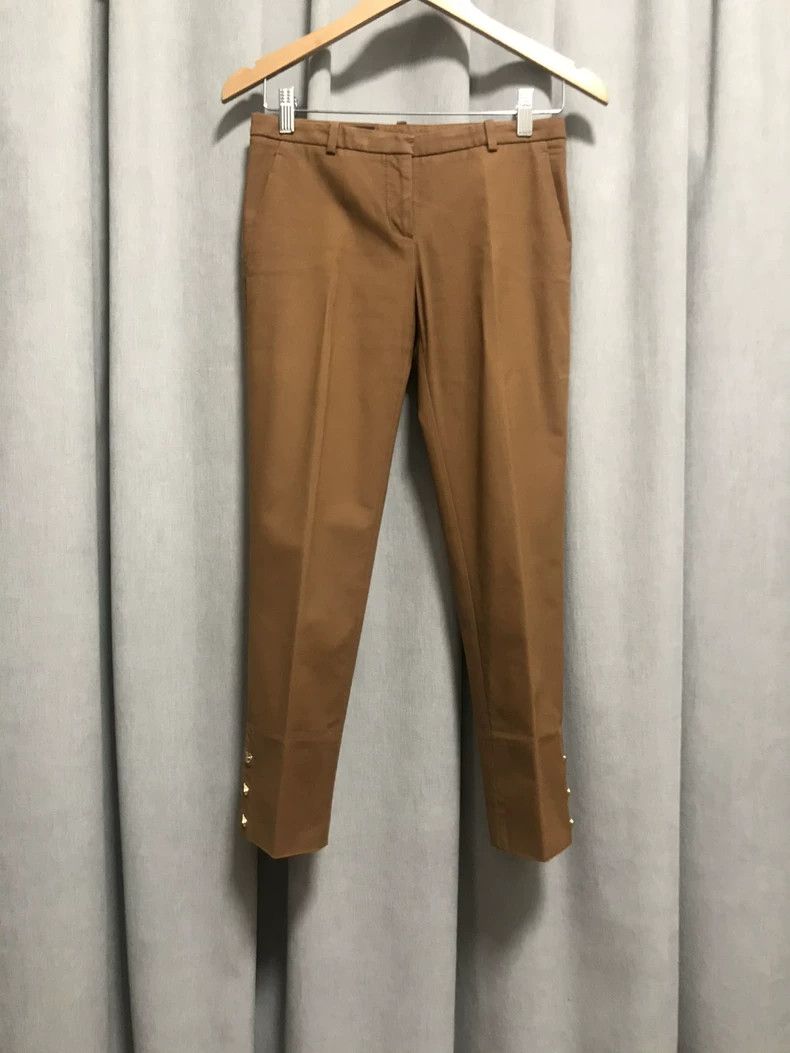 Loro Piana LORO PIANA Jin Kong ultra-fine cotton nine-inch pants Size 25" / US 0 / IT 36 - 1 Thumbnail