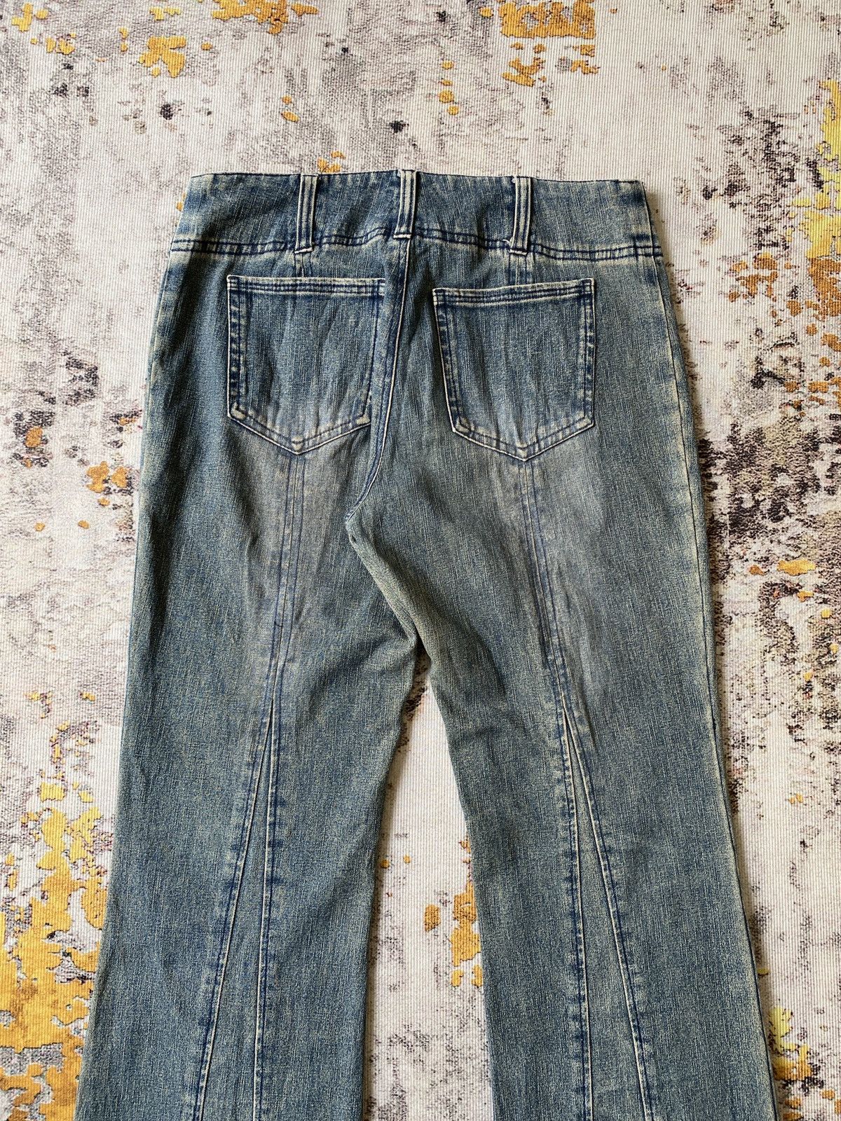 Tornado Mart Tornado Mart Femme Flare Jeans Size 28" / US 6 / IT 42 - 10 Thumbnail