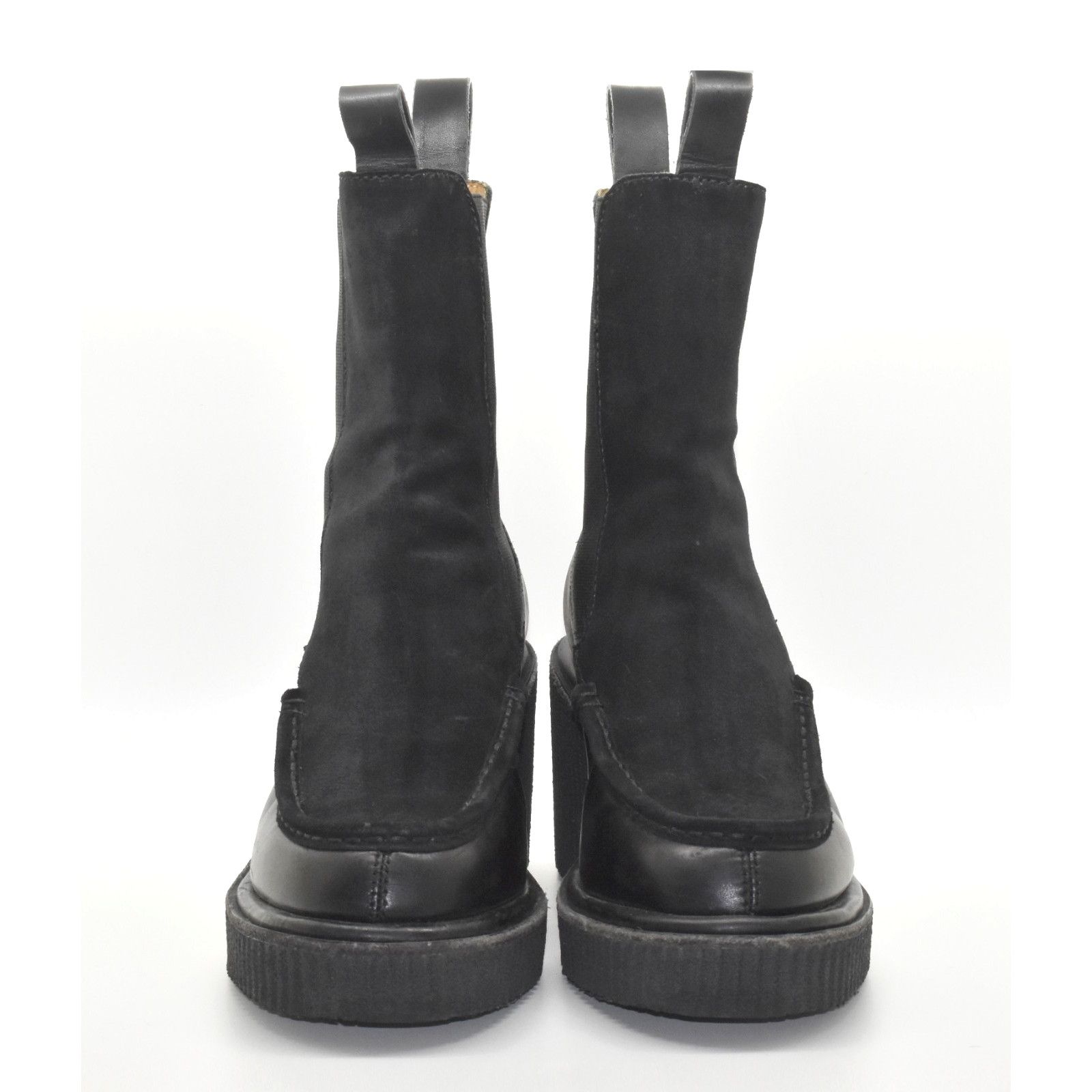 Rag & Bone RAG & BONE Black High Wedge Sloane Chelsea Boots Size 40 Size US 10 / IT 40 - 3 Thumbnail