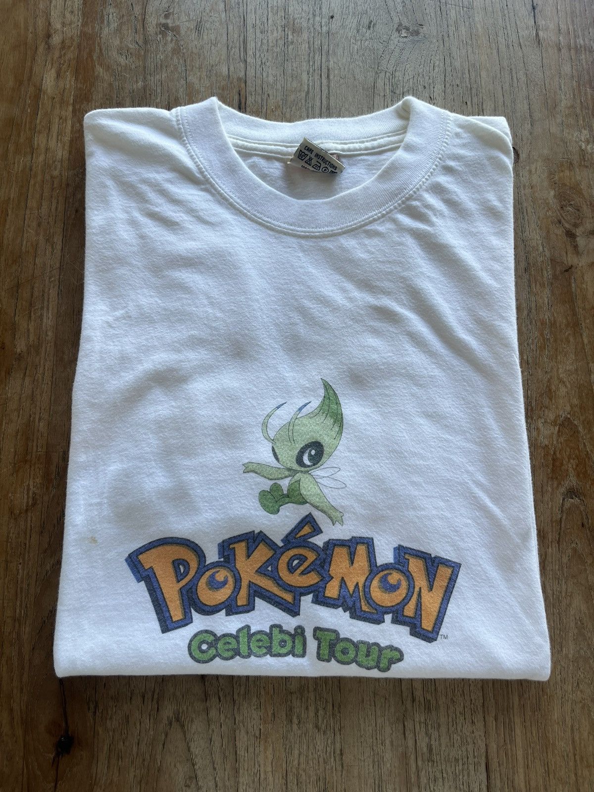 Nintendo × Pokemon × Vintage Vintage Pokemon Celebi Tour 2000’s Nintendo Tshirt Size US M / EU 48-50 / 2 - 1 Thumbnail