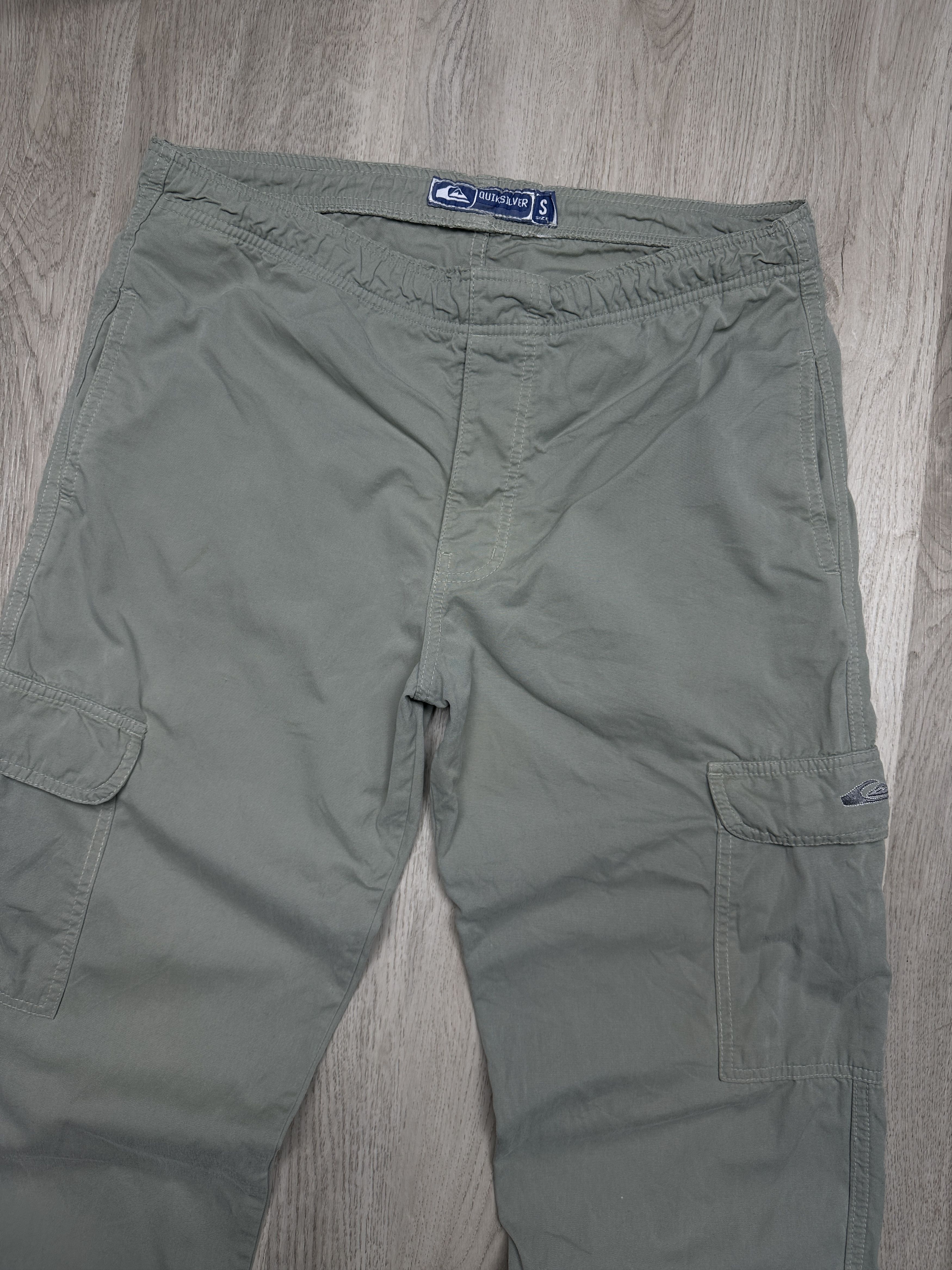 Quiksilver Quiksilver 90s Vintage Mens Cargo Pants Size US 30 / EU 46 - 2 Thumbnail