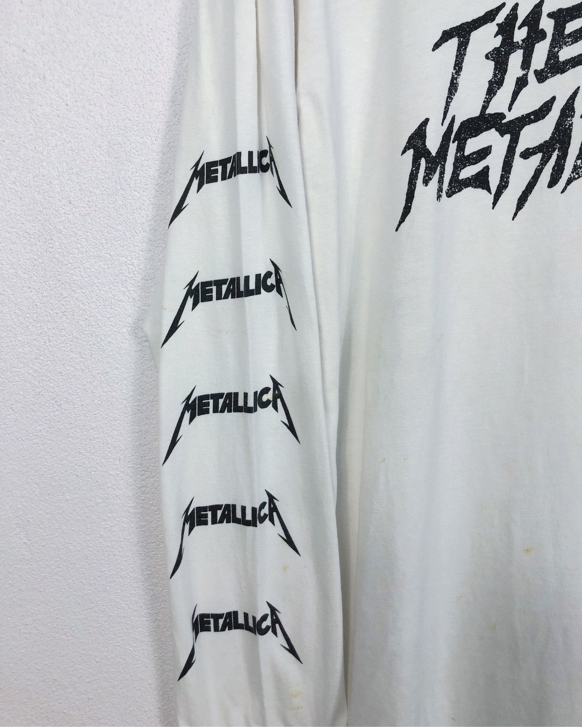 Metallica Rare Metallica The Young Metal Attack LS Band Tee Size US M / EU 48-50 / 2 - 5 Thumbnail