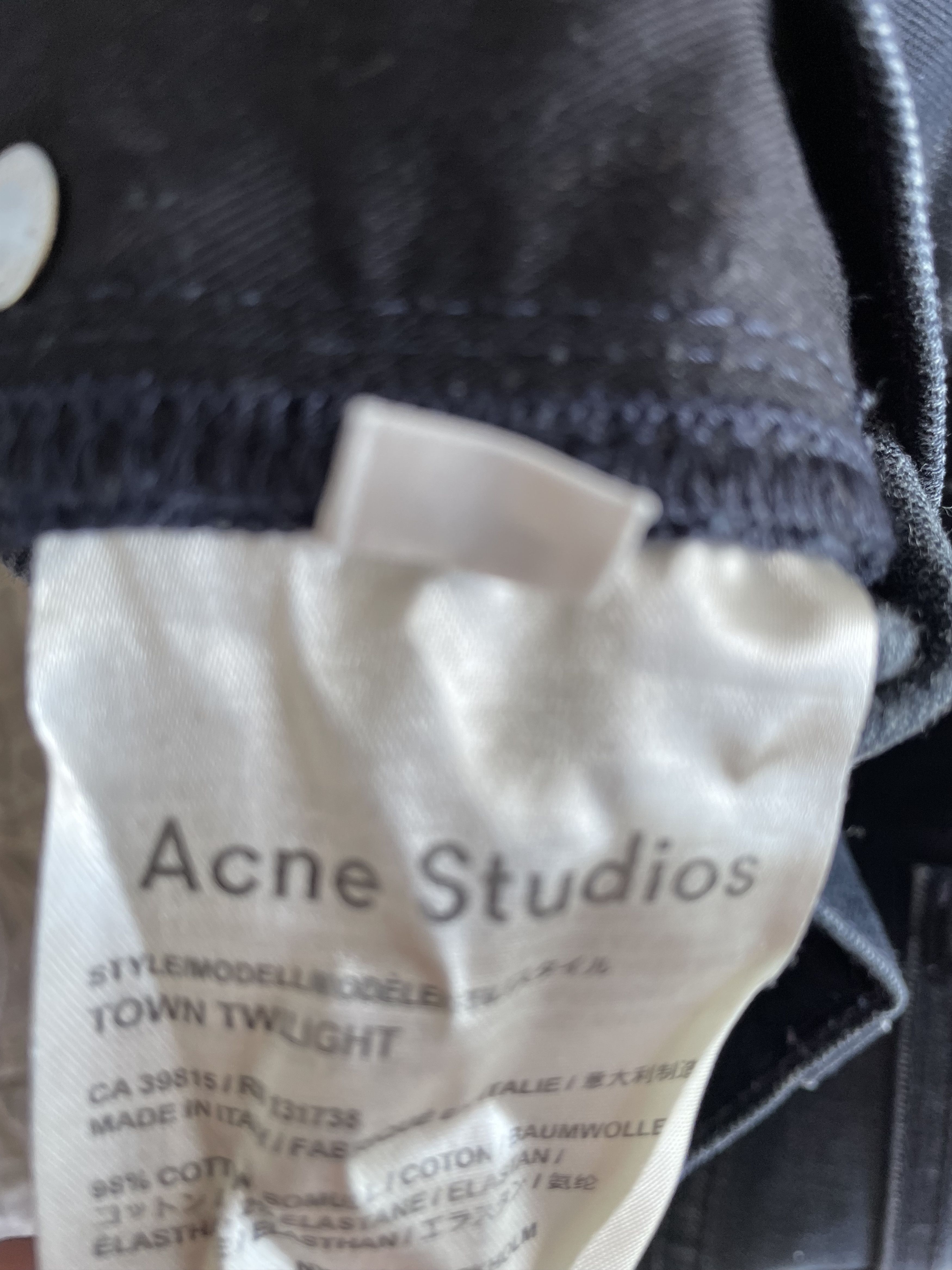 Acne Studios Acne Studios Men's Town Twilight Stretch Slim Leg Jean Sz 30 Size US 30 / EU 46 - 5 Thumbnail