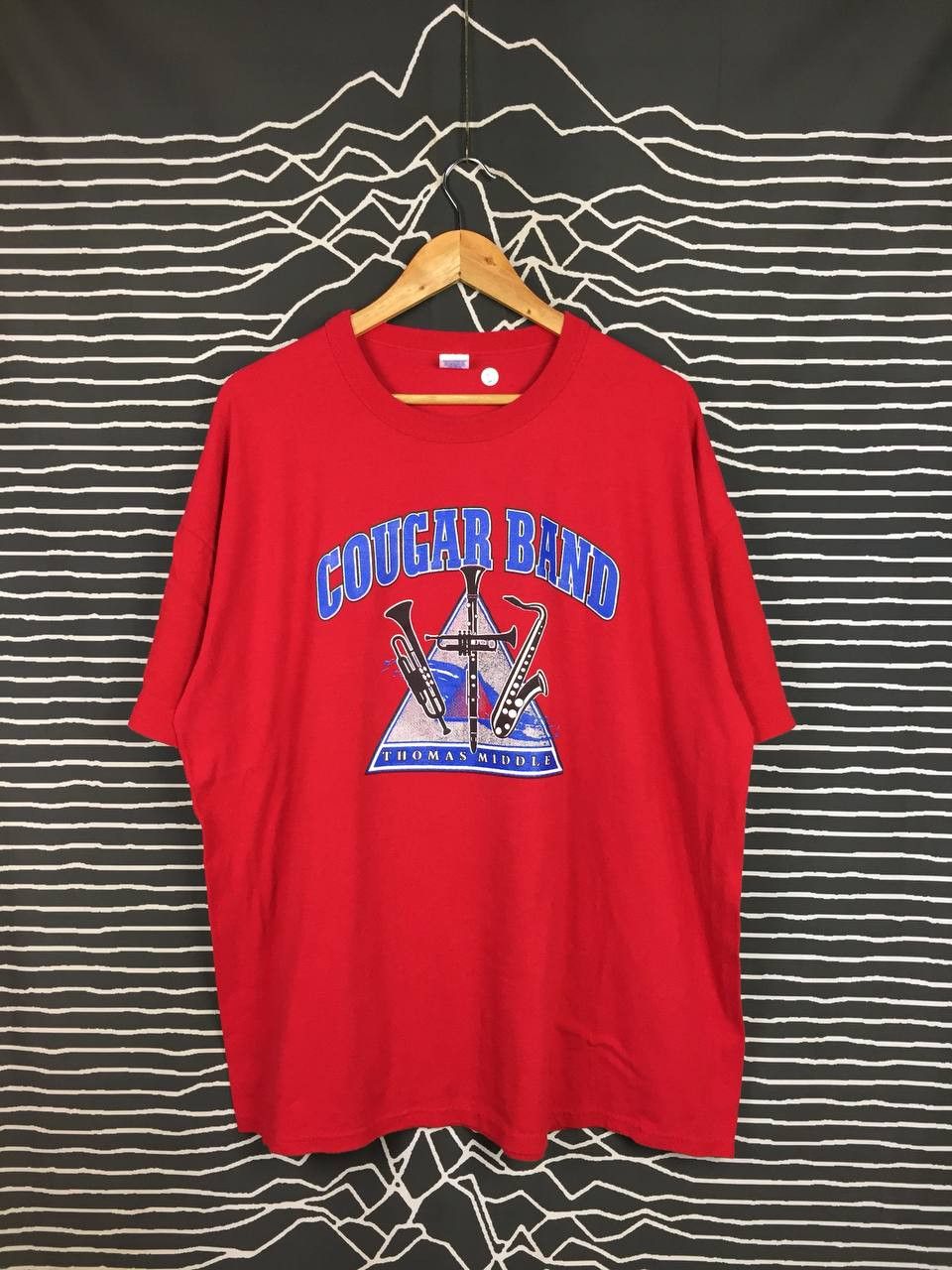 Band Tees Vtg Cougar Band Thomas Middle Perfection Is Possible Tee Size US XL / EU 56 / 4 - 2 Thumbnail
