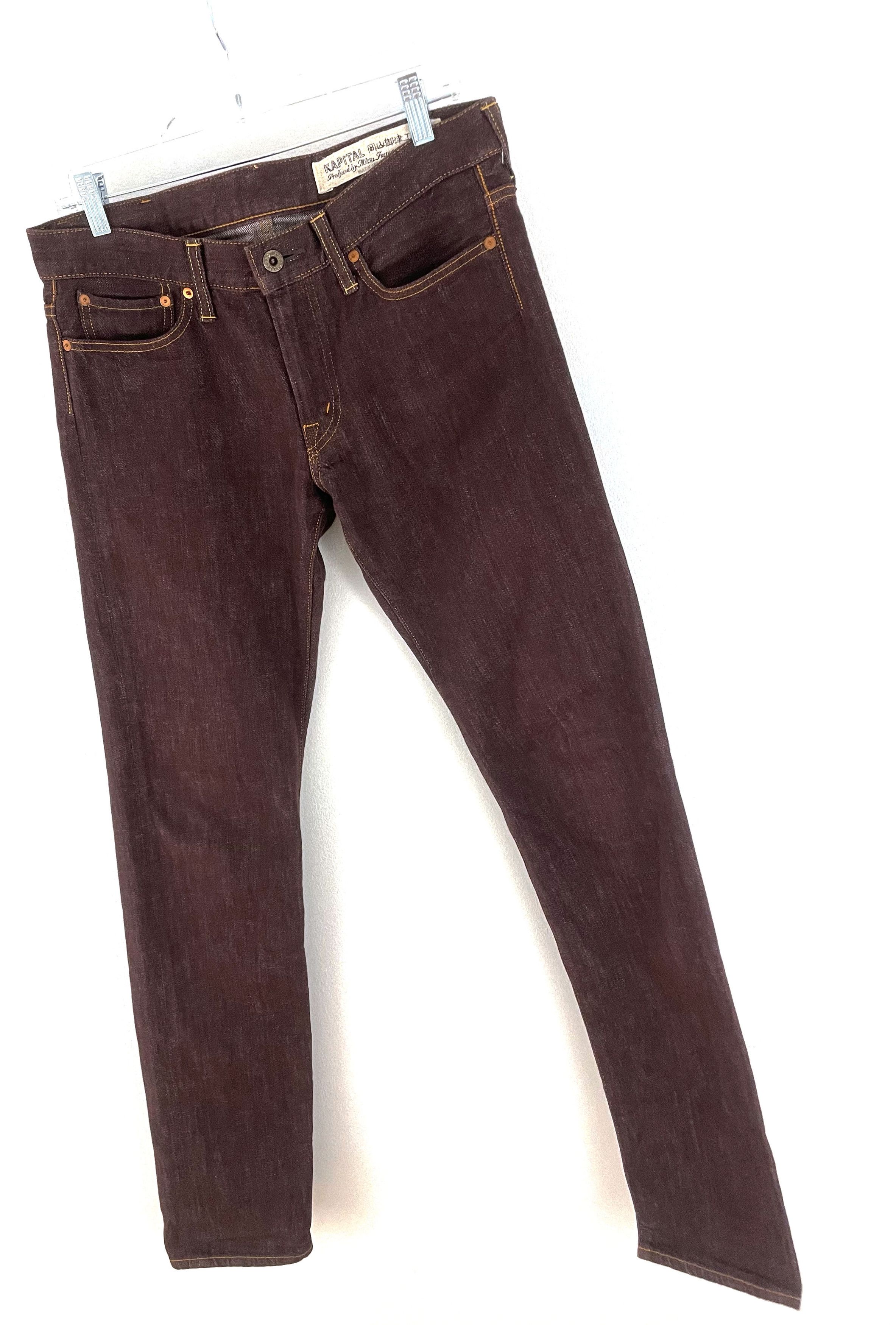 Kapital Persimmon Denim Size US 32 / EU 48 - 2 Thumbnail
