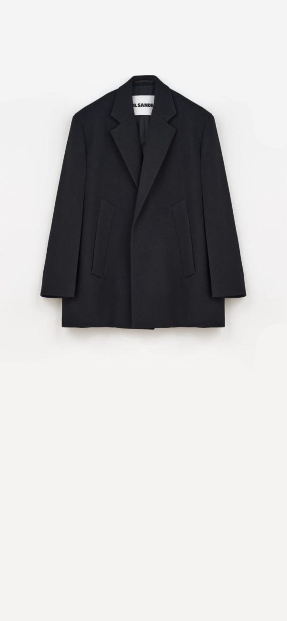 Jil Sander o1w1db10825 Jacket in Black Size US M / EU 48-50 / 2 - 1 Preview