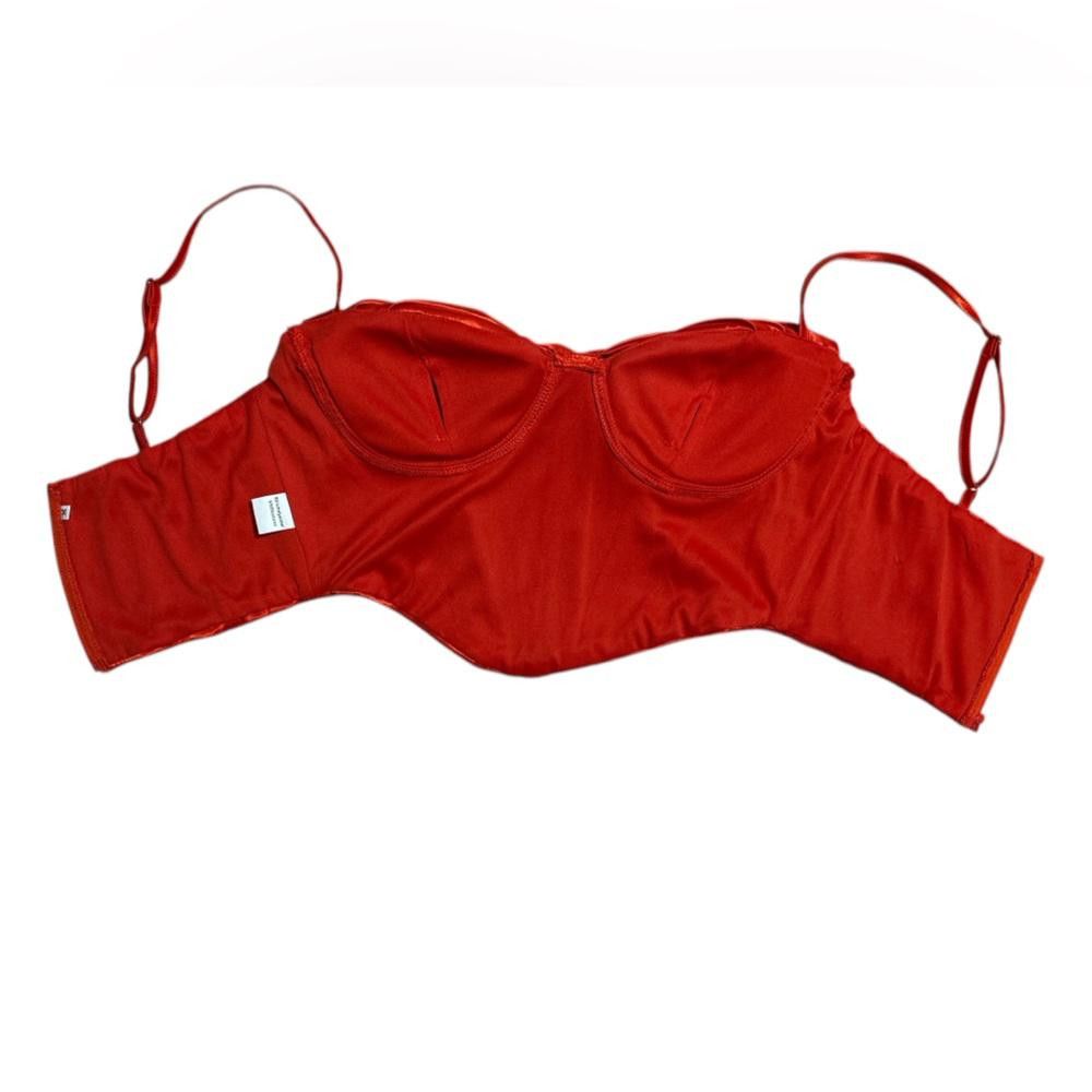 Forever 21 Red Satin and Lace Corset Tops Bundle Size M / US 6-8 / IT 42-44 - 5 Thumbnail