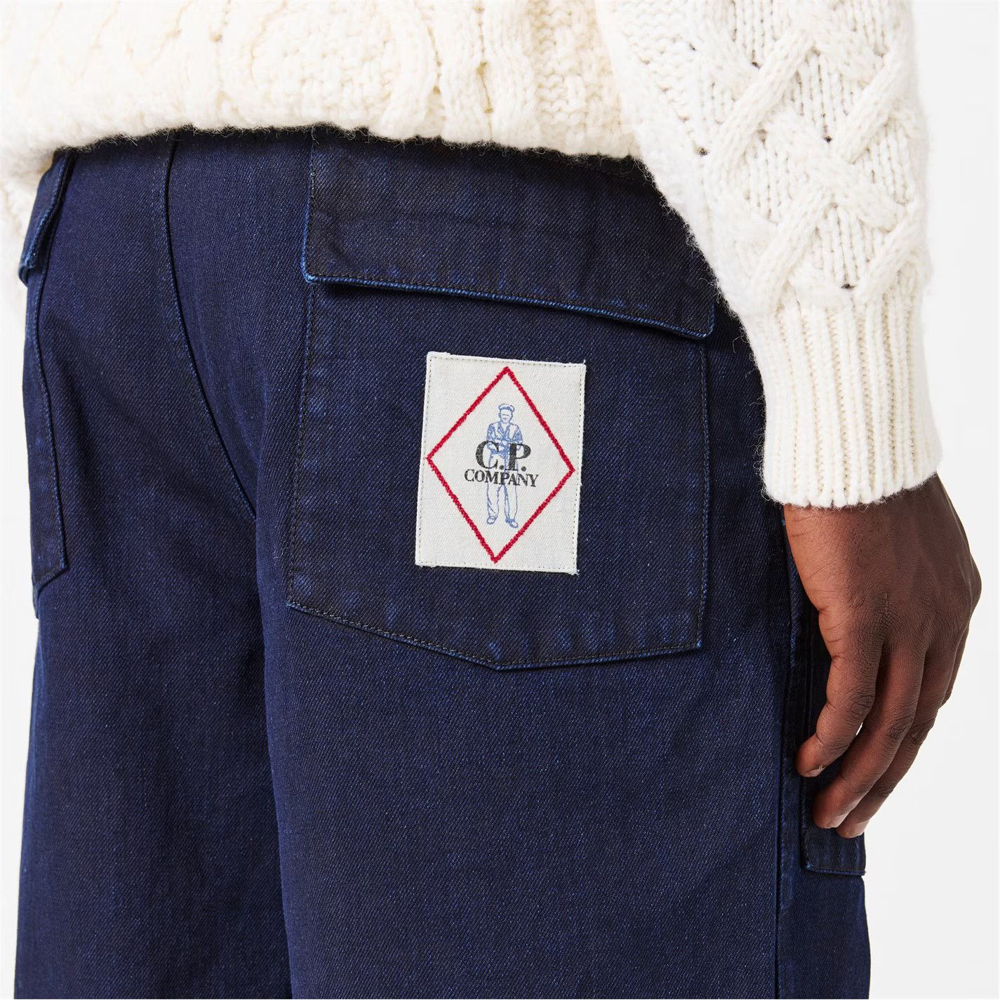 C.P. Company o1g2r1mq0426 Straight Leg Jeans in Blue Size US 32 / EU 48 - 5 Thumbnail