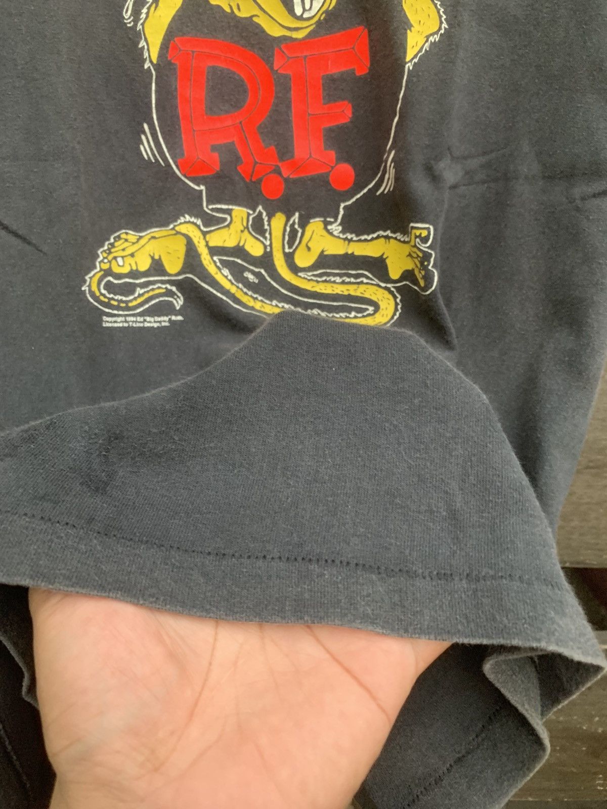 Vintage VINTAGE 90s ED ROTH RAT FINK TEE Size US M / EU 48-50 / 2 - 4 Thumbnail