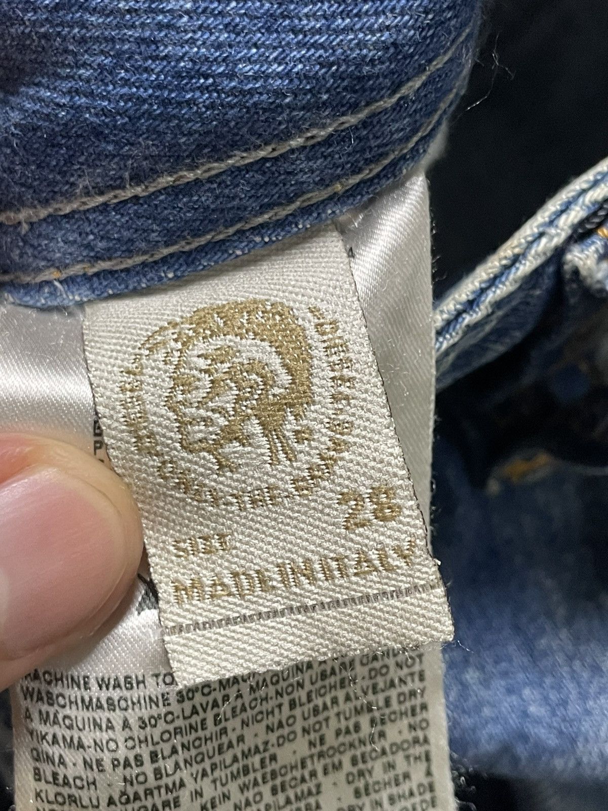 Diesel × Vintage Vintage DIESEL VIKER Distressed Denim Jeans (106) Size US 31 - 7 Thumbnail