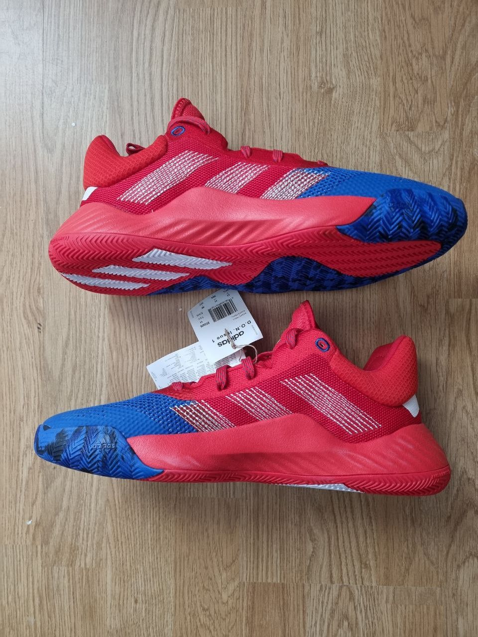 Adidas MISMATCHED adidas D.O.N. Issue #1 Amazing Spider Man Size US 12 / EU 45 - 3 Thumbnail