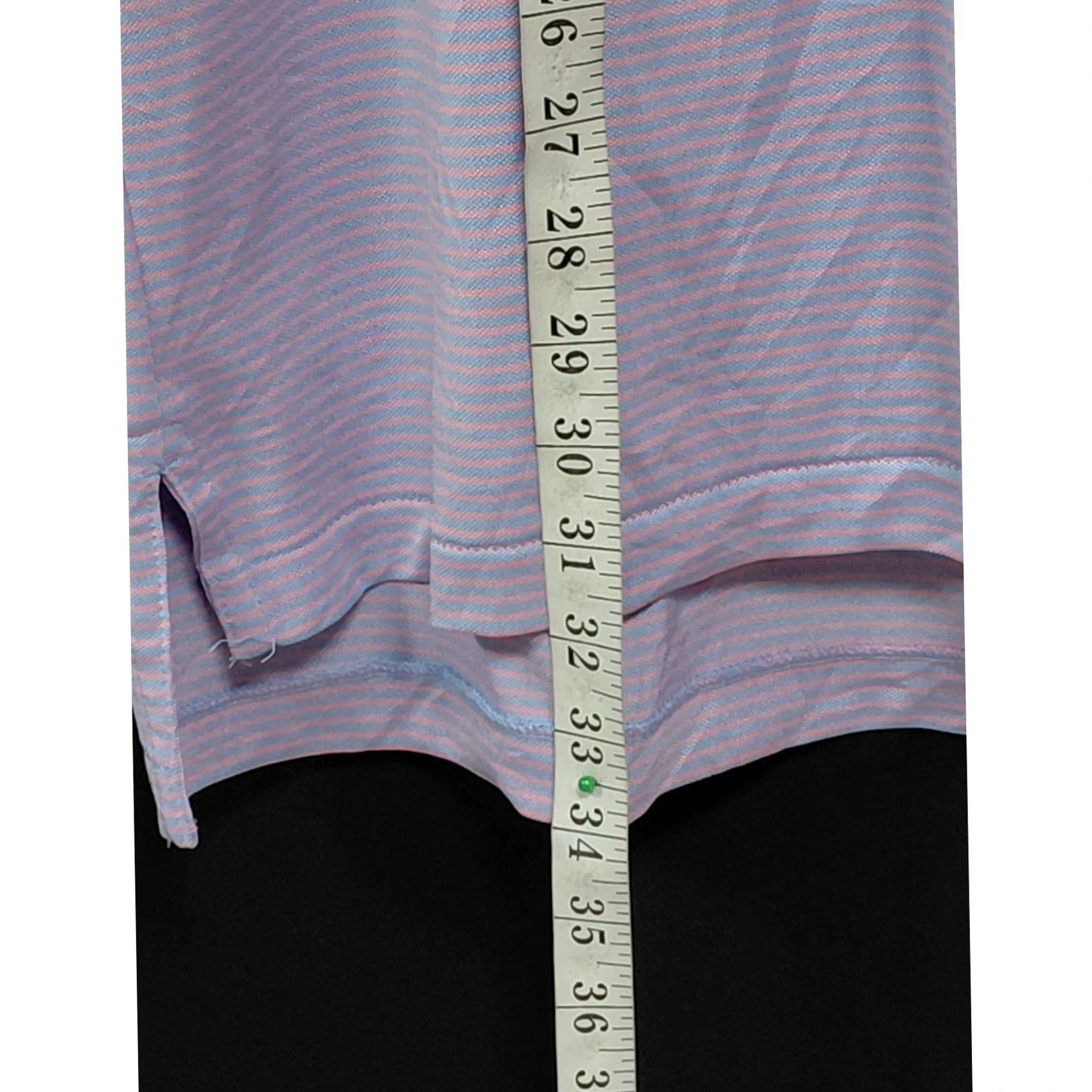 Peter Millar PETER MILLAR Summer Comfort Polo Shirt Purple Solid Knit Short Sleeve Men L Size US L / EU 52-54 / 3 - 7 Thumbnail