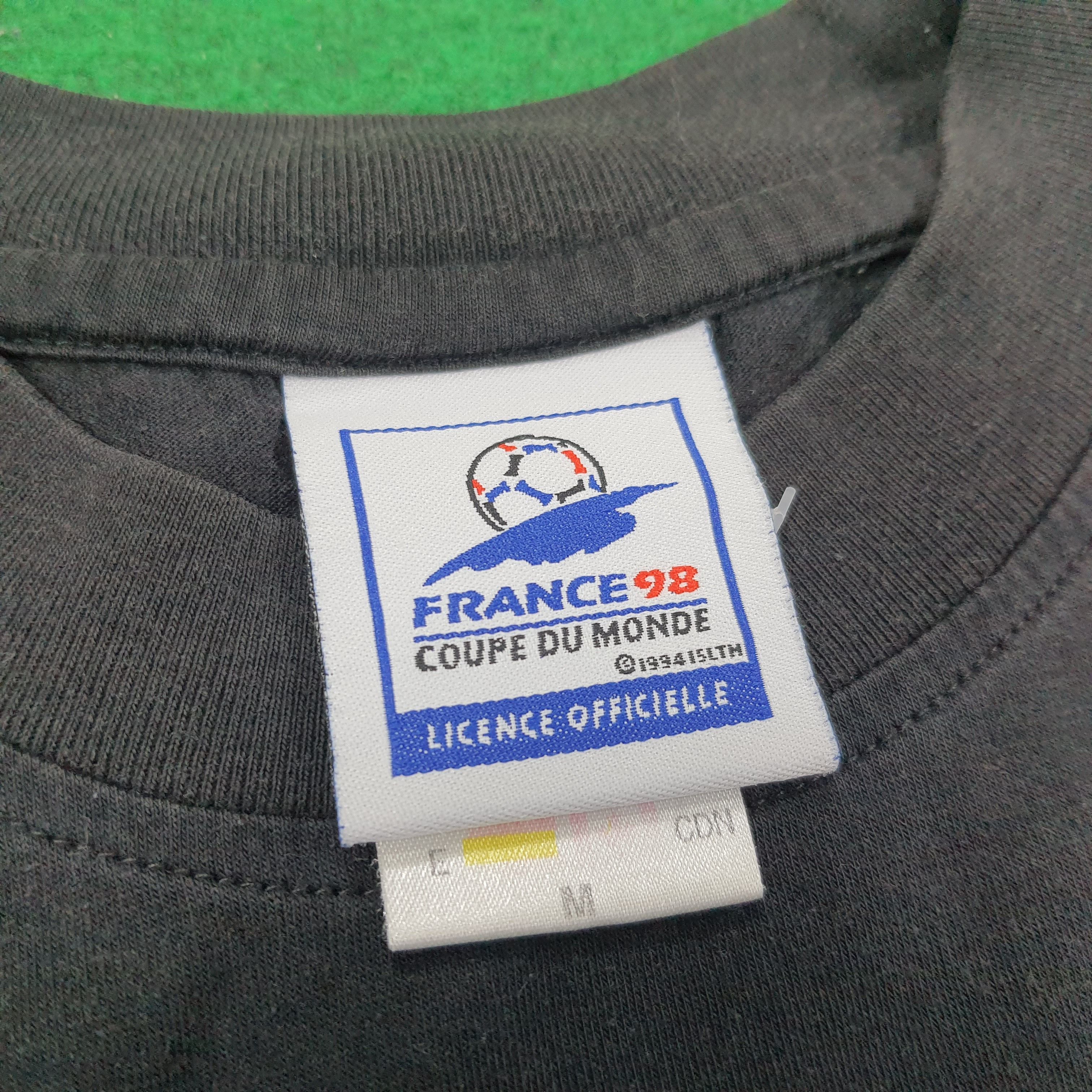 Adidas × Vintage Vintage Adidas France '98 Coup Du Monde Soccer Tshirt Size US L / EU 52-54 / 3 - 4 Thumbnail