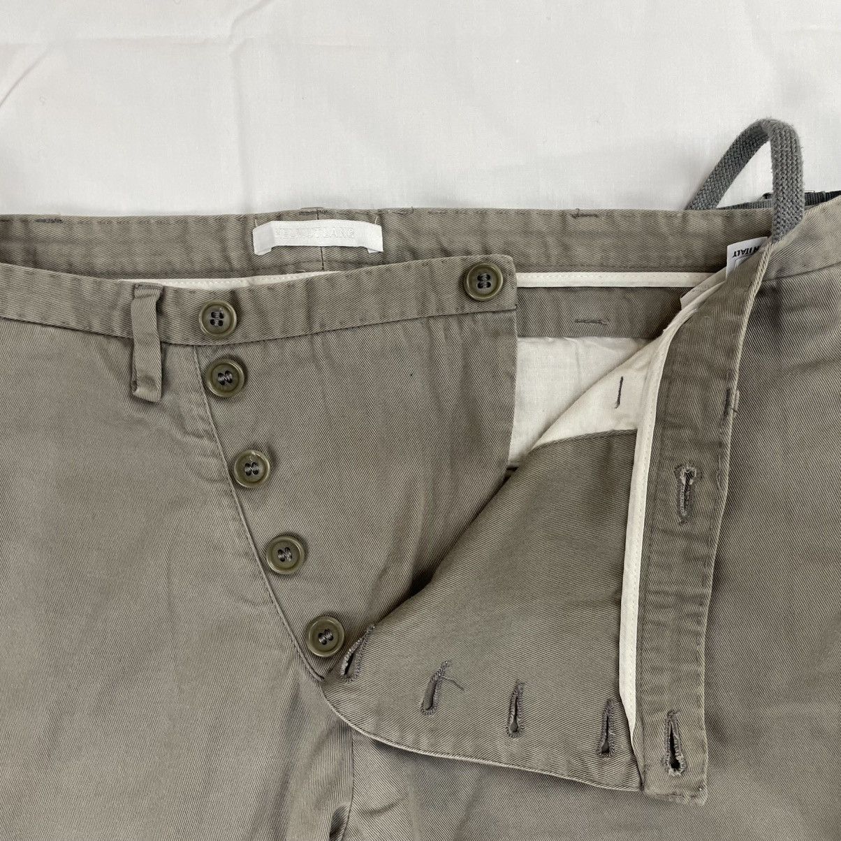 Helmut Lang 2004 Helmut Lang Double Fly Hand Stitch Tailor Pants Vintage Size US 32 / EU 48 - 4 Thumbnail