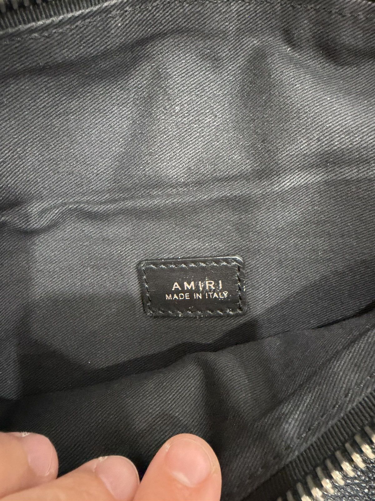 Amiri Amiri Men's Black Belt Bag Leather Size ONE SIZE - 3 Thumbnail