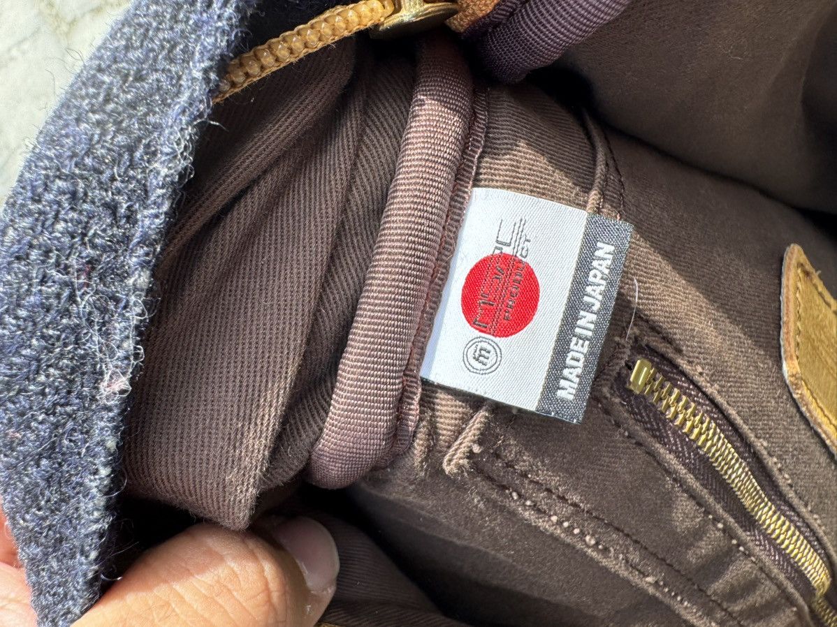 Harris Tweed × Japanese Brand × MasterPiece Masterpiece Japanese Brand backpack Size ONE SIZE - 9 Thumbnail