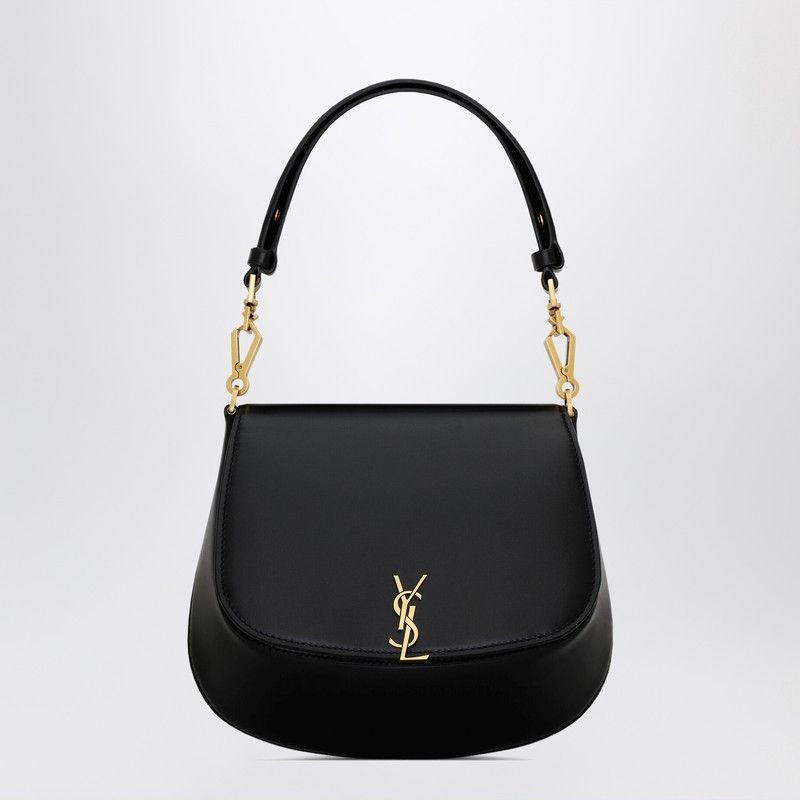Saint Laurent Paris Saint Laurent Voltaire Handbag In Black Leather Size ONE SIZE - 1 Thumbnail
