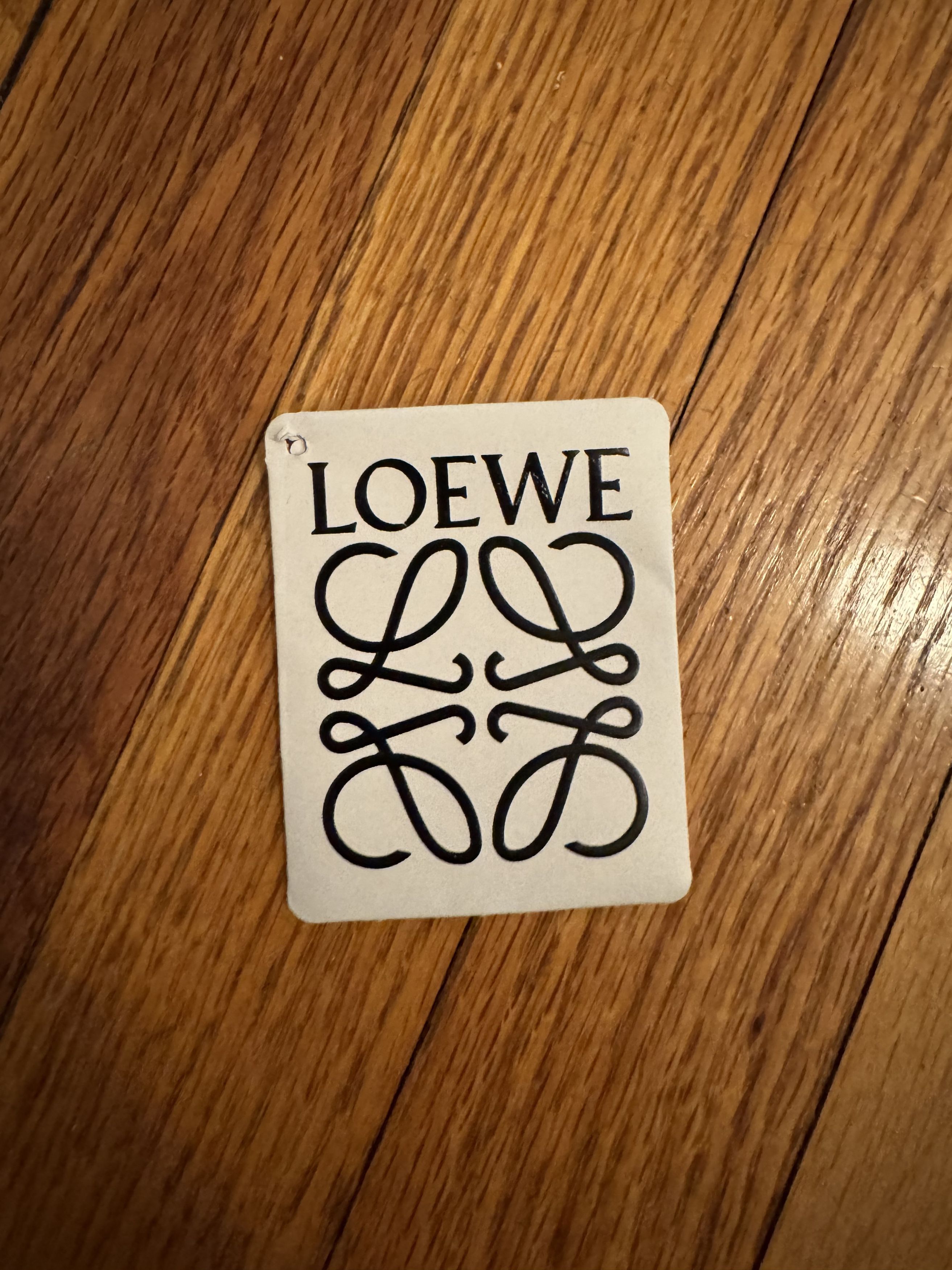 Loewe Asymmetric leather-trim cotton+linen workwear anagram jacket Size XS / US 0-2 / IT 36-38 - 6 Thumbnail
